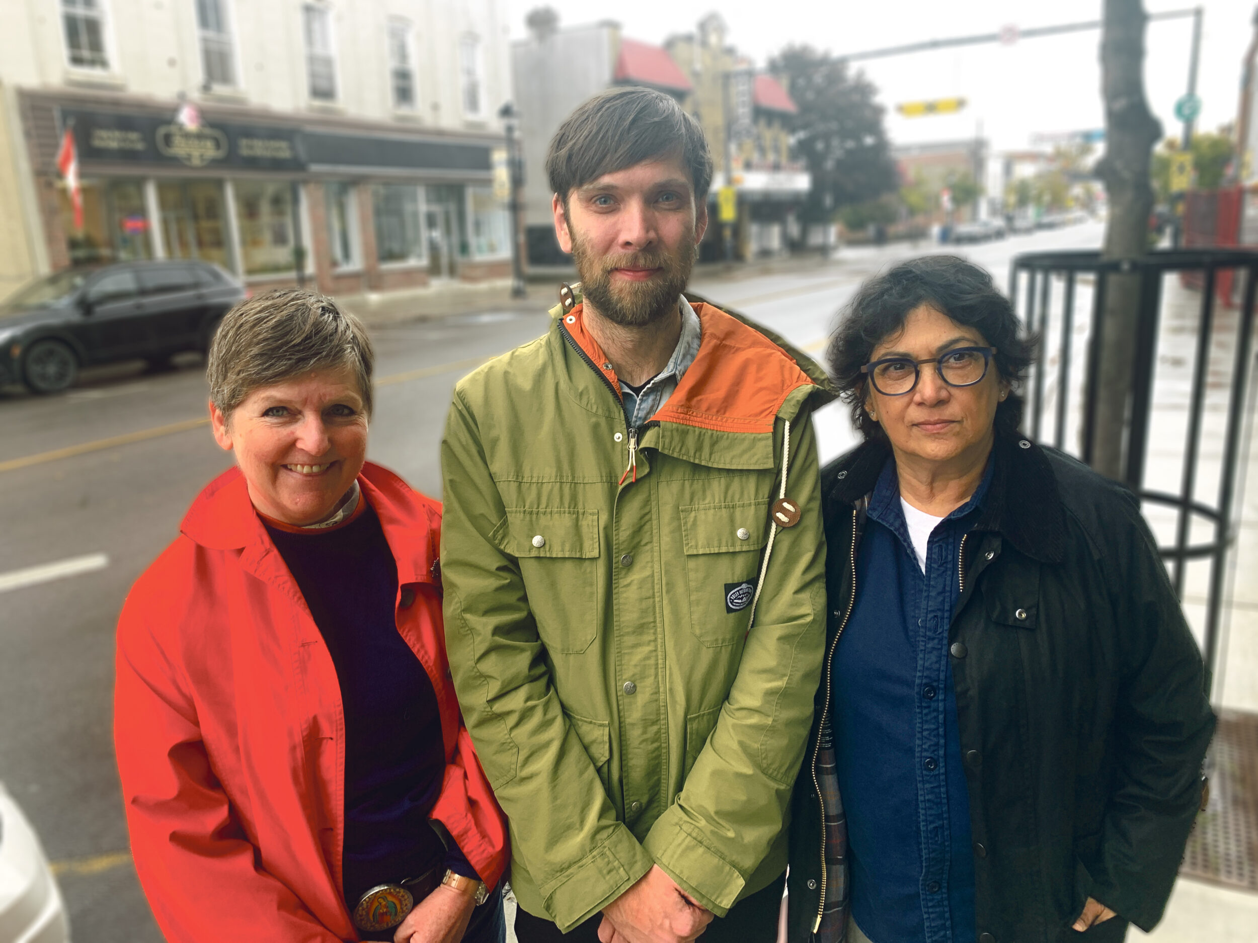 <p>POETS OF PRINCE EDWARD COUNTY: Jane Macdonald, Andrew Faulkner, Shani Mootoo (Jason Parks/Gazette Staff)</p>
