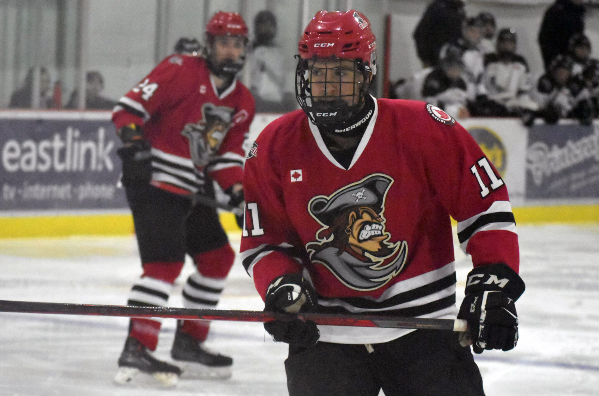 <p>Picton’s Jack Osborne had a third period goal in his team’s 7-3 loss Thursday. (Jason Parks/Gazette Staff) </p>

