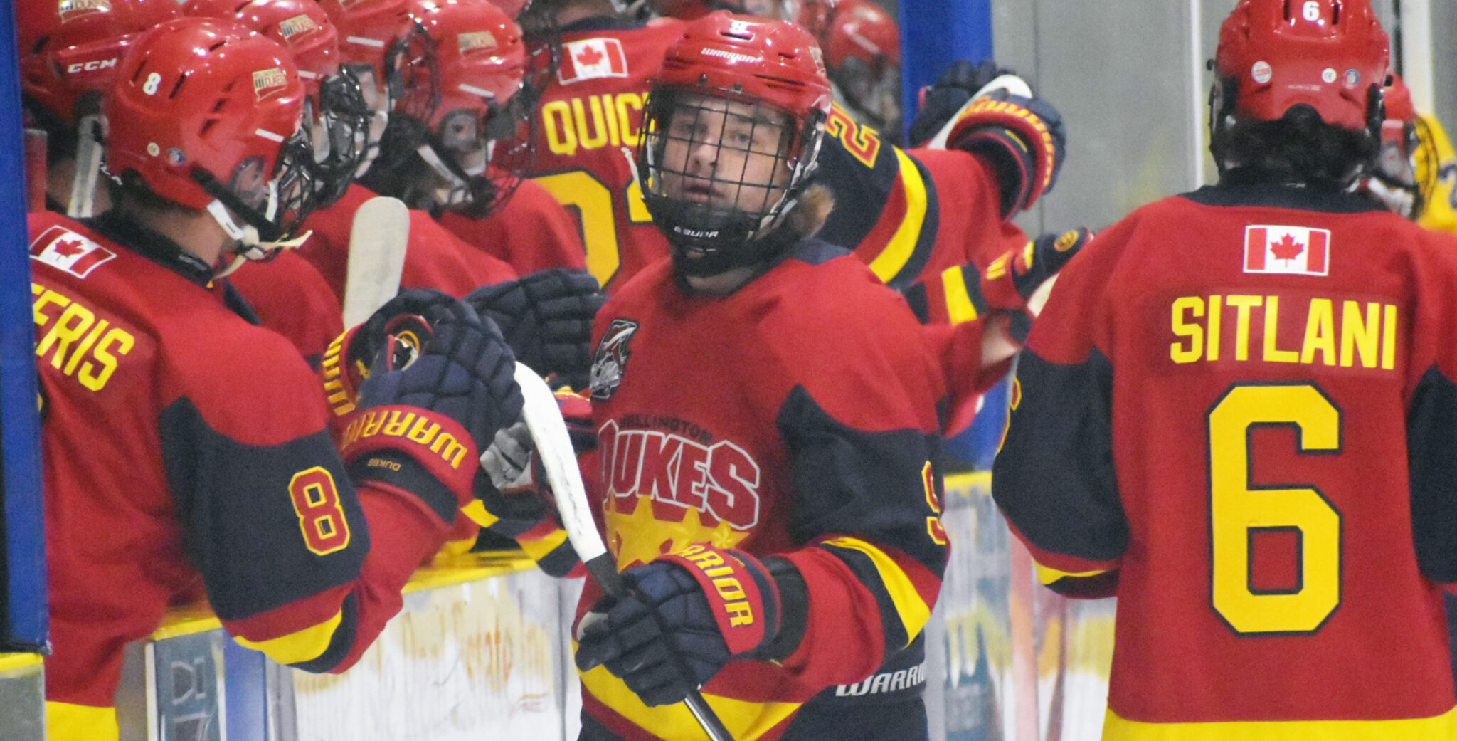 <p>Wellington’s Will Mitchell had two goals in Wellington’s 5-0 win Friday night. (Jason Parks/Gazette Staff)</p>
