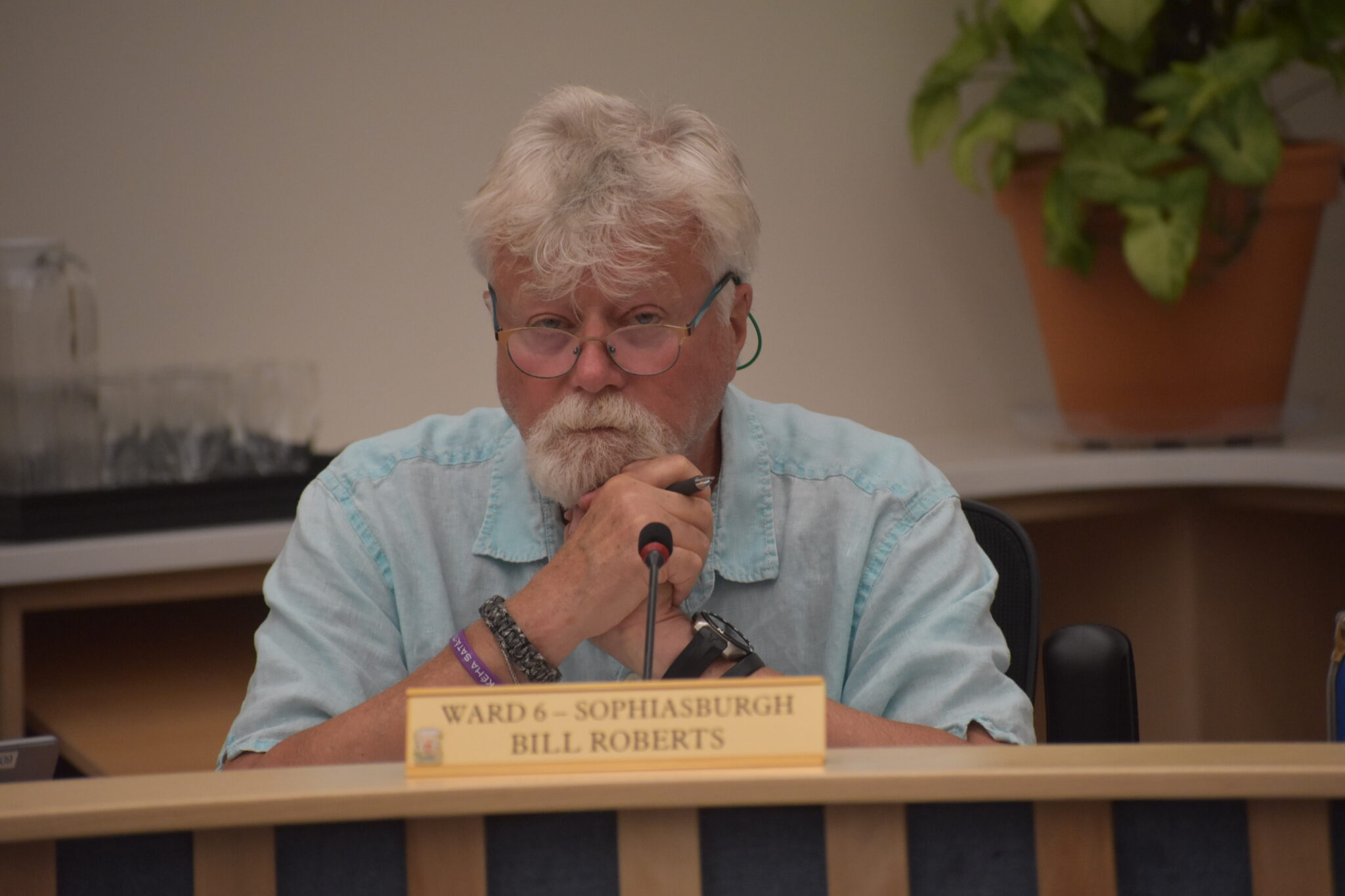 <p>Councillor Bill Roberts. (Jason Parks/Gazette Staff)</p>
