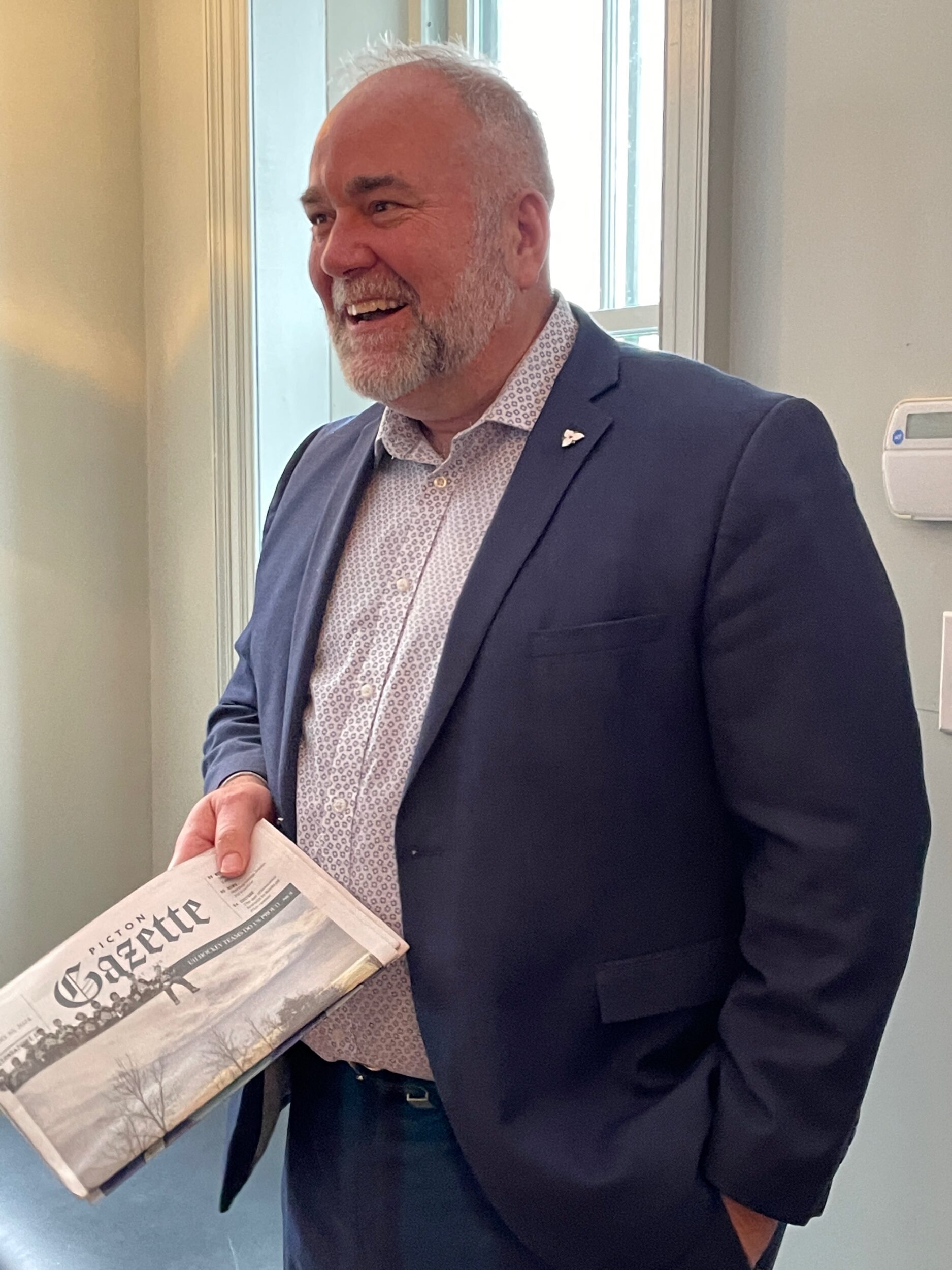 <p>Bay of Quinte MPP Todd Smith. (Karen Valihora/Gazette Staff)</p>
