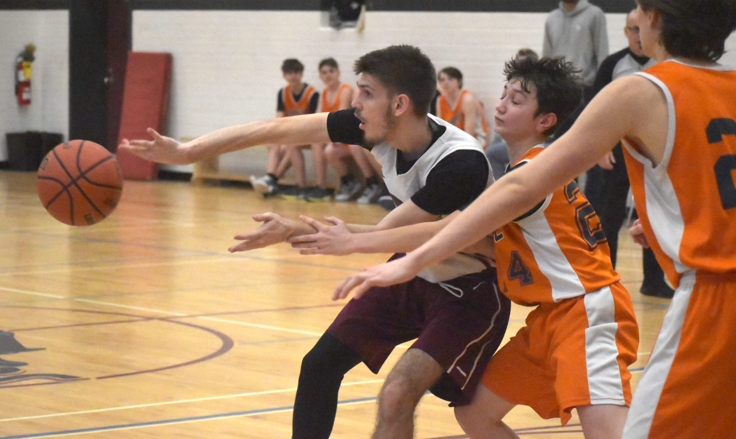 <p>Emerson Blakely is one of the leaders the PECI Jr. Panthers have been counting on this season. (Jason Parks/Gazette Staff)</p>
