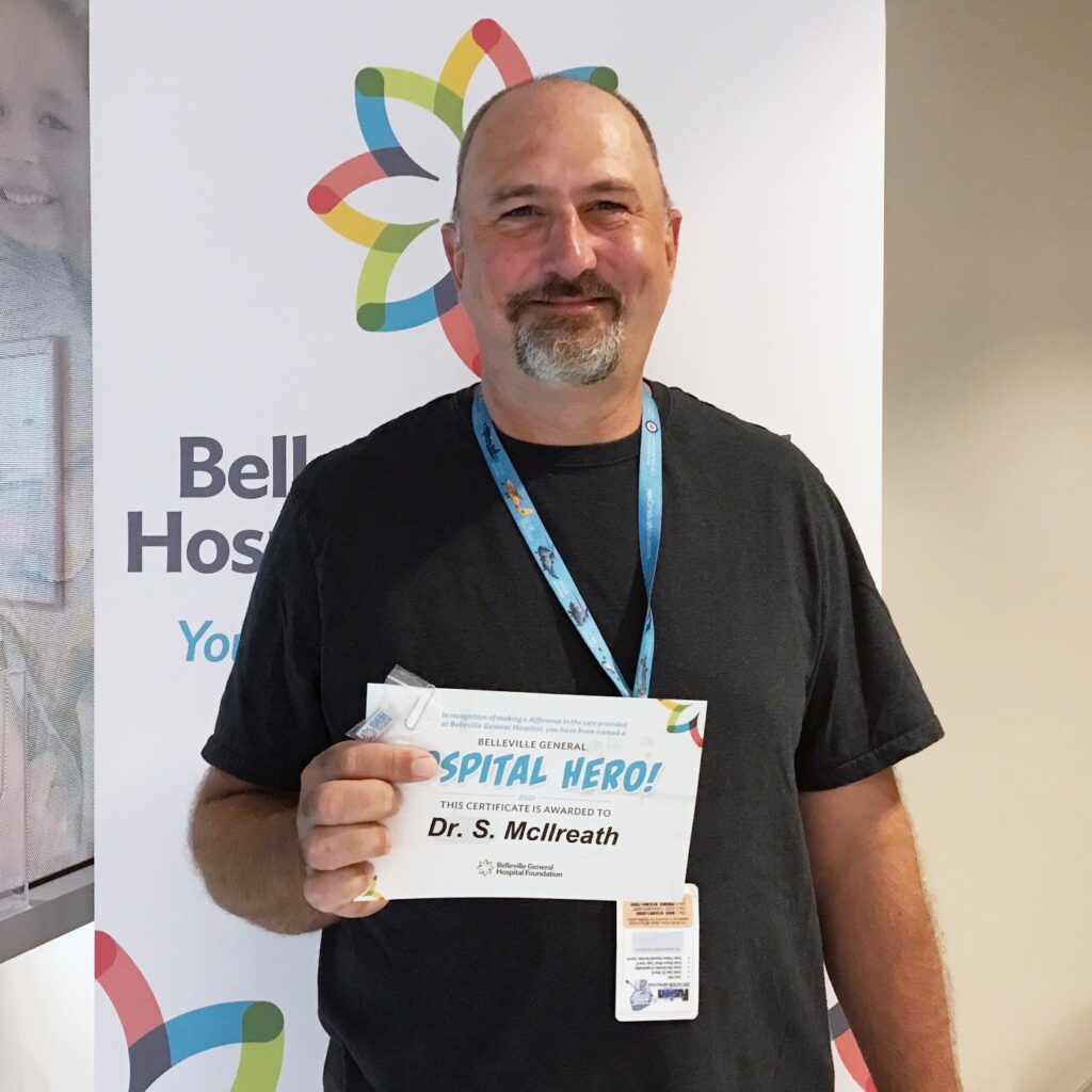 <p>Dr. Sean McIlreath (Belleville General Hospital Foundation photo)</p>
