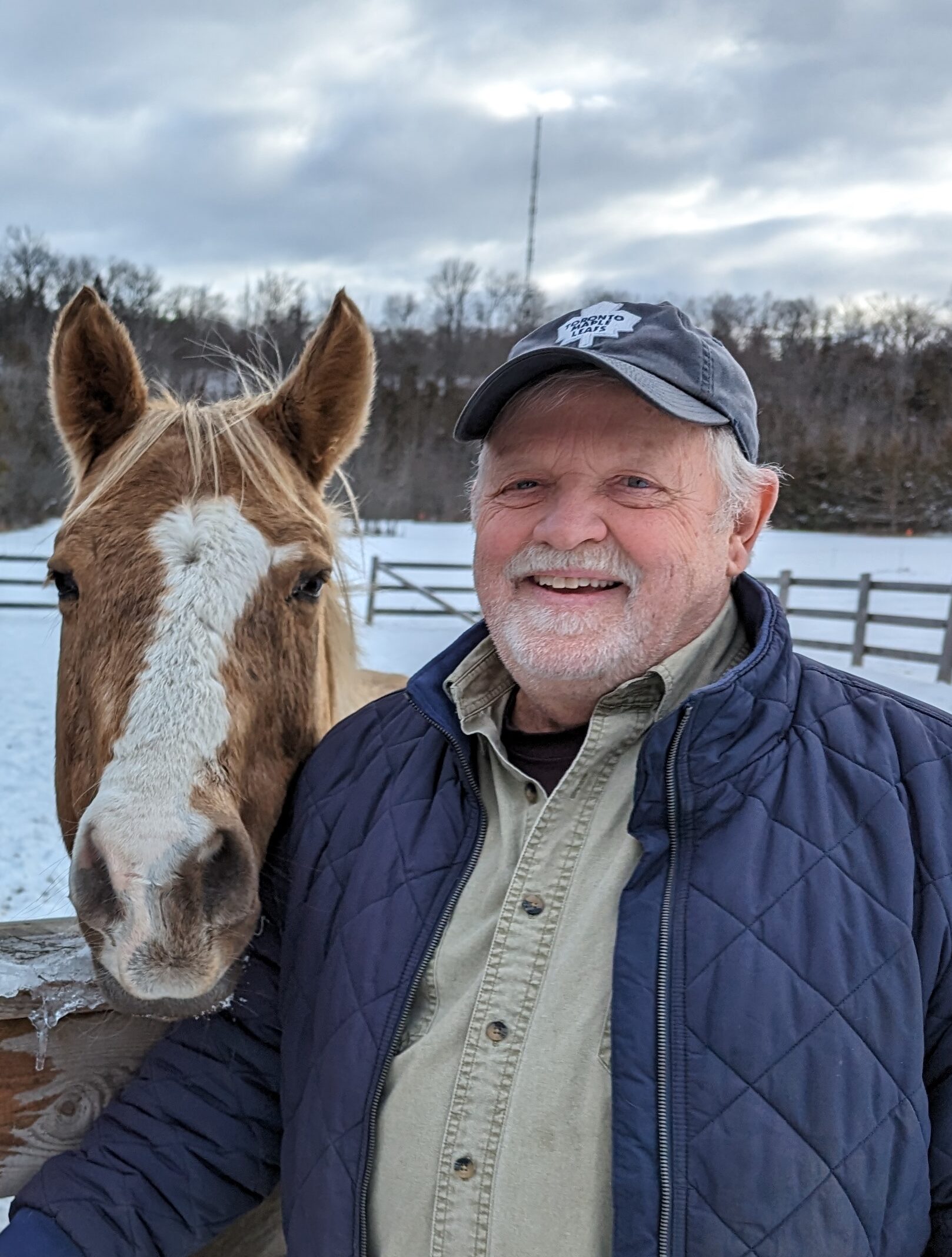 <p>J. D. Carpenter and friend (2024). (Photo: Chris Fanning)</p>

