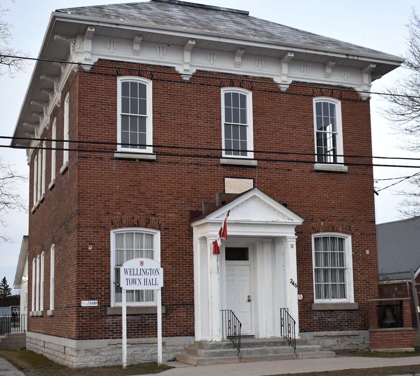 <p>Wellington Town Hall (Jason Parks/Gazette Staff)</p>
