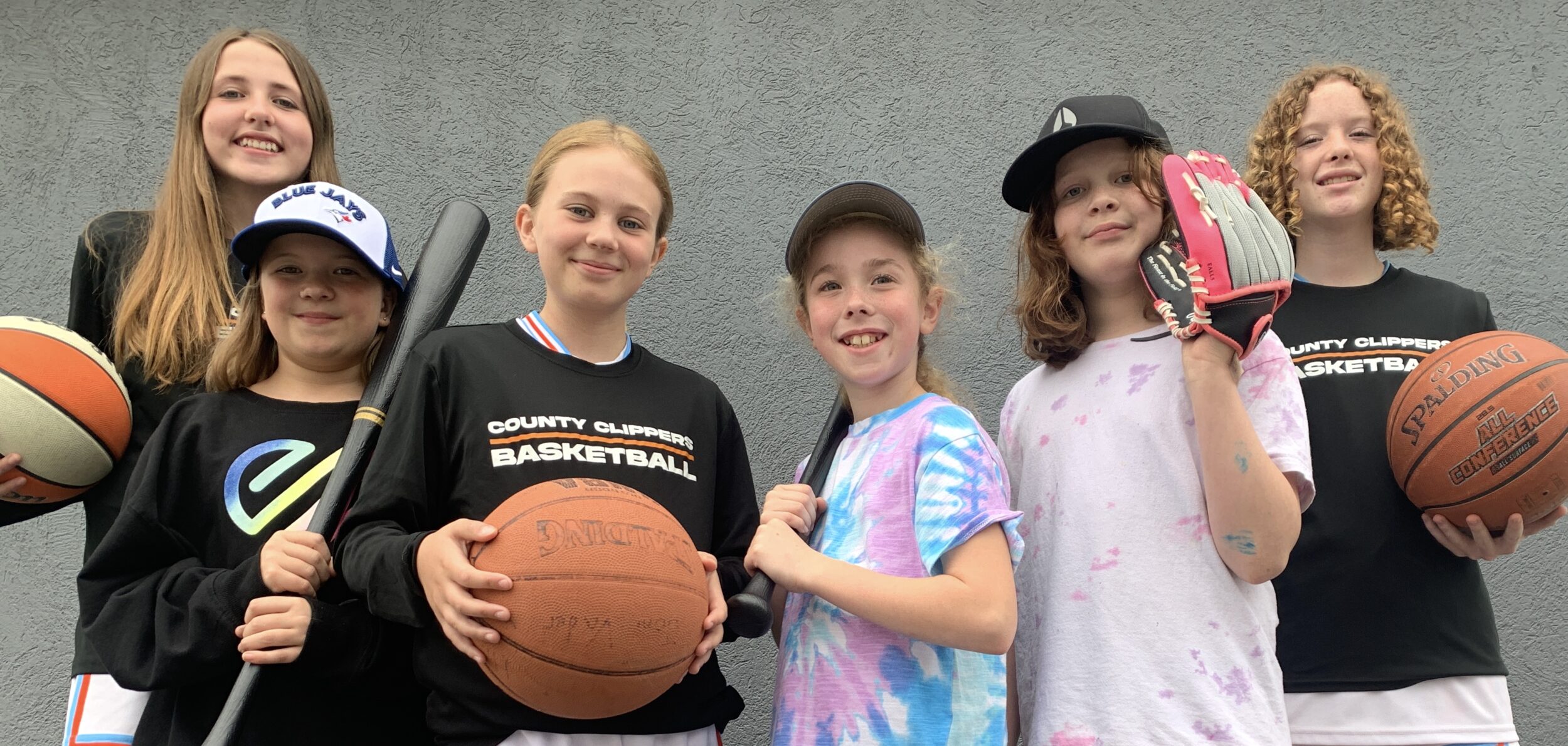 <p>Some of tomorrow’s sports leaders from Prince Edward County include (From left) Remy Dullard-Krizay, Lilja Schaer, Joni Vader, Emma Wiersma, Aubrey Kelly and Joon Taylor. (Jason Parks/Gazette Staff)</p>
