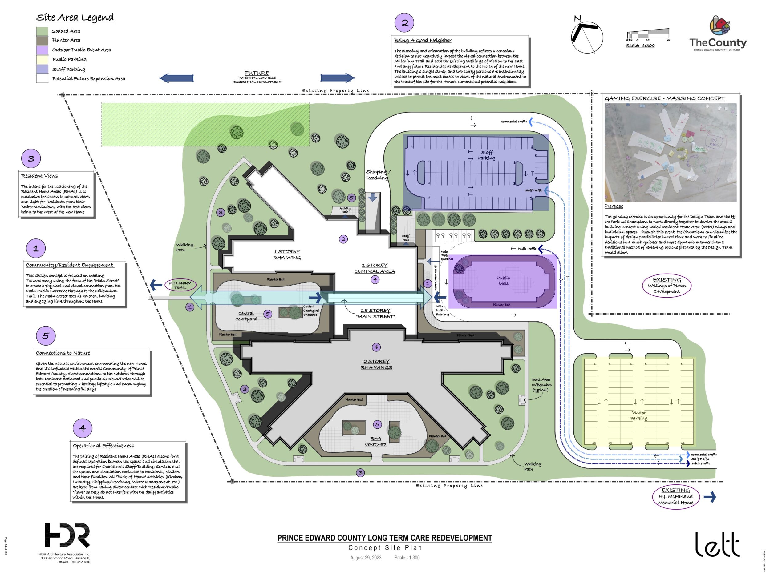 <p>Prince Edward County Long Term Care Redevelopment Site Plan</p>
