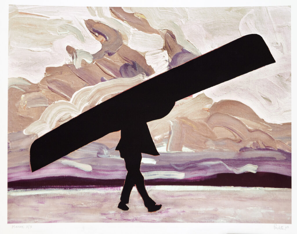 <p>Charles Pachter, Manoe, limited edition print, (Image courtesy Oeno Gallery)</p>
