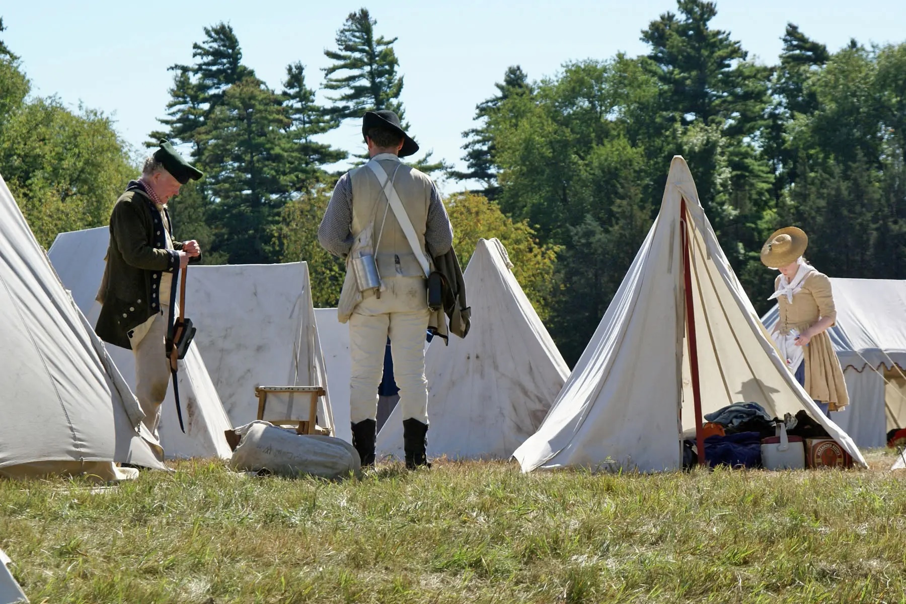 <p>Loyalist Re-enactment at Ameliasburgh Heritage Village (Photo: Sandra Foreman Photography)</p>
