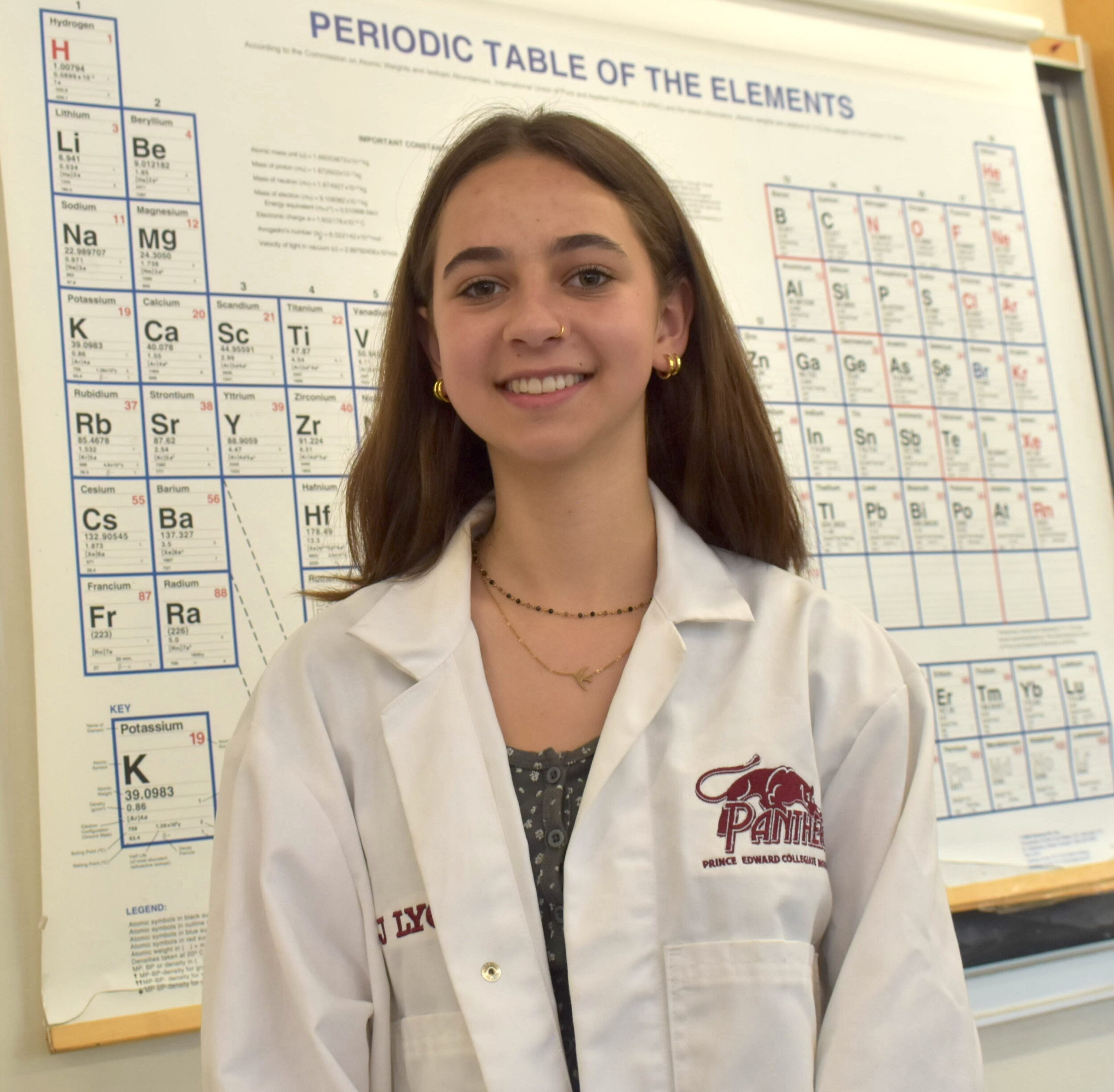 <p>PECI’s  Miriam Epstein is believed to be the winner of largest entrance scholarship ever presented to a Prince Edward County graduating student. (Jason Parks/Gazette Staff)</p>
