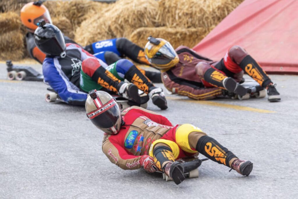 <p>Kolby Parks was the winner of the 2024 World Gravity Sport Games World Cup race in Erzincan, Turkey last month. (World Downhill Skateboard Championship Photo)</p>
