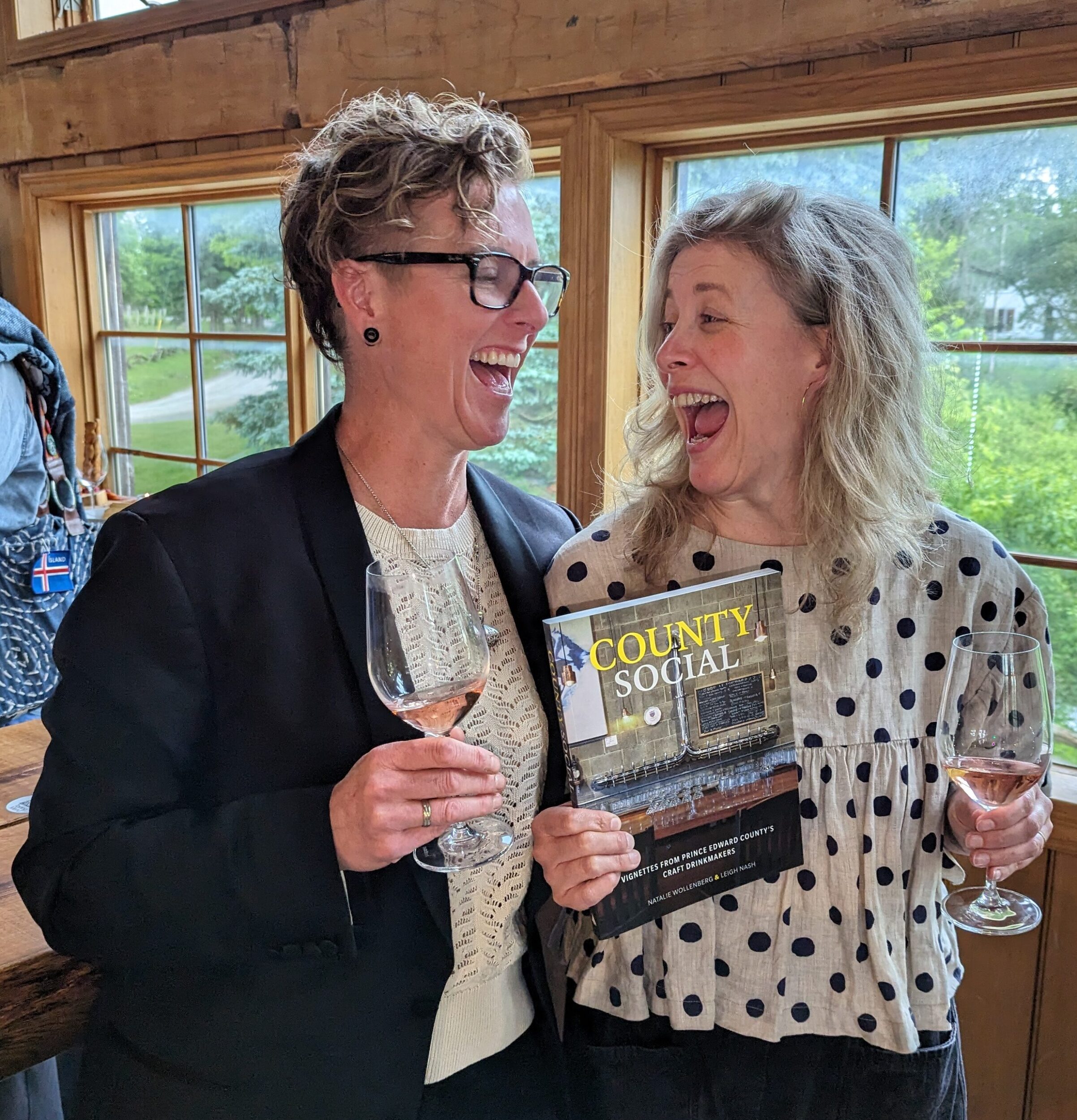 <p>Natalie Wollenberg and Leigh Nash (Photo: Chris Fanning)</p>
