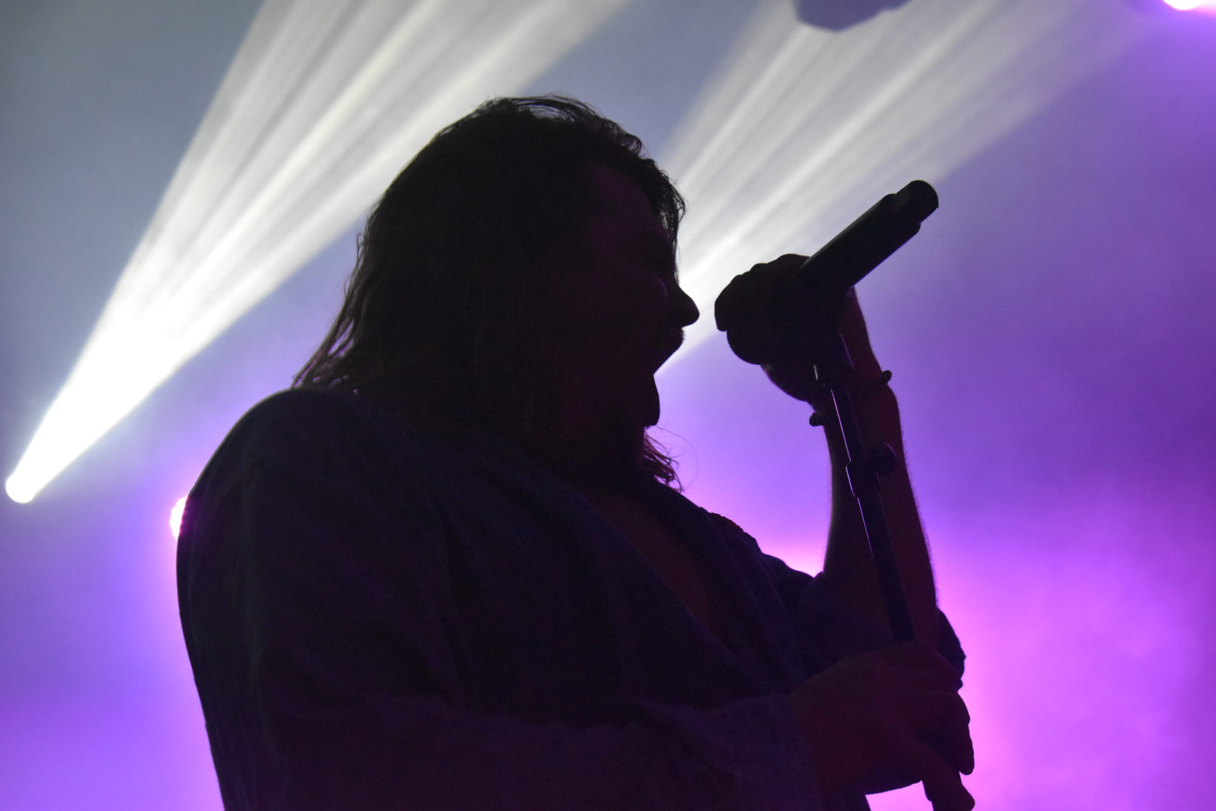<p>The Glorious Sons lead singer Brett Emmons belts it out Saturday night at Base31’s Drill Hall. (Jason Parks/Gazette Staff)</p>
