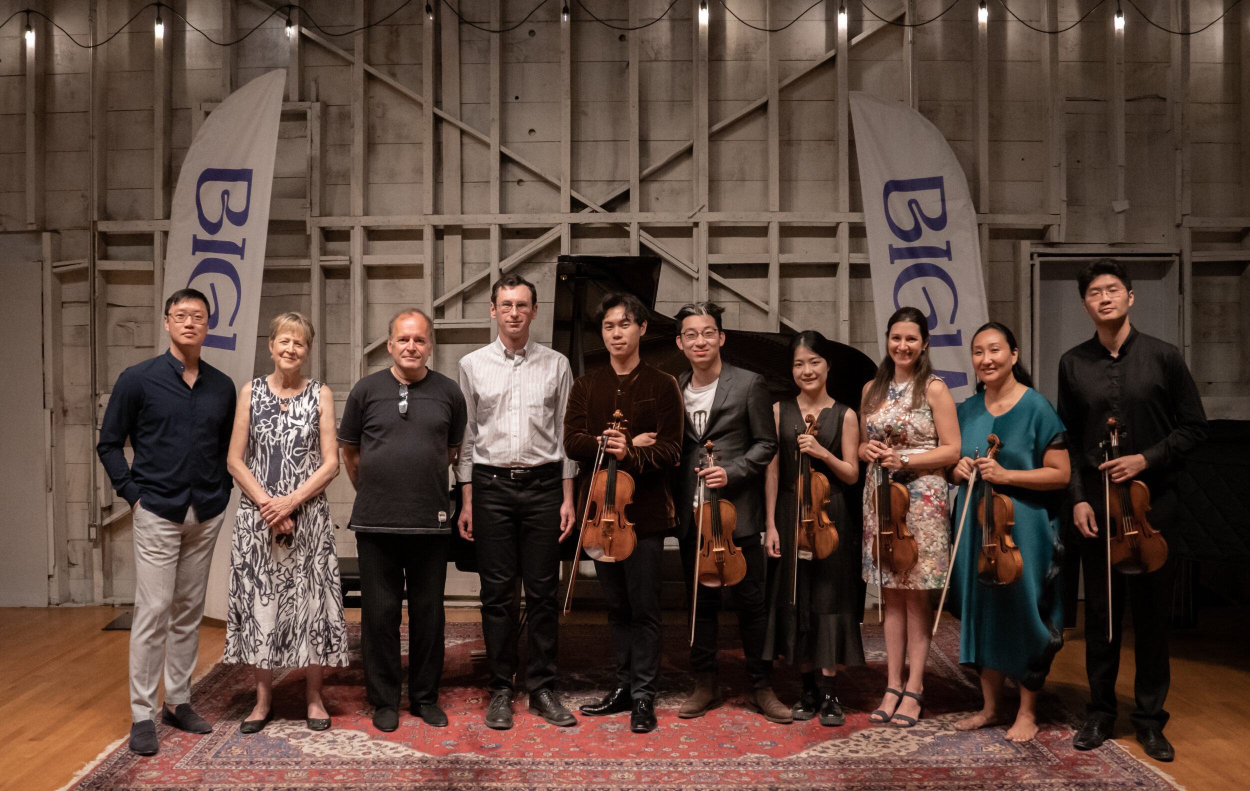 <p>Participants in Biglake Arts’ Beethoven Marathon (Photo: Triple Pointe Media)</p>
