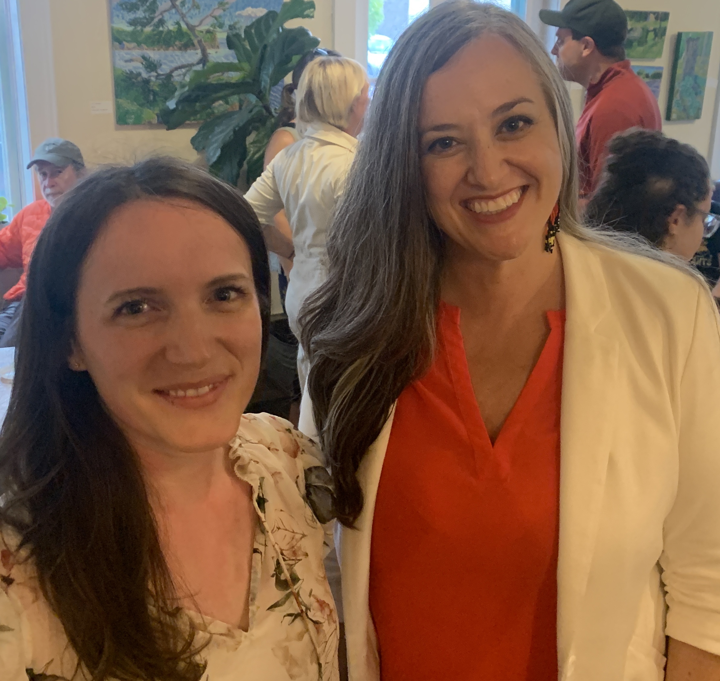 <p>Bay of Quinte NDP candidate Amanda Robertson was joined by Oshawa MPP Jennifer French on the campaign trail in<br />
Picton Saturday. The pair bivouacked at The Bean Counter Cafe before hitting local<br />
neighbourhoods. (Jason Parks/Gazette Staff)</p>

