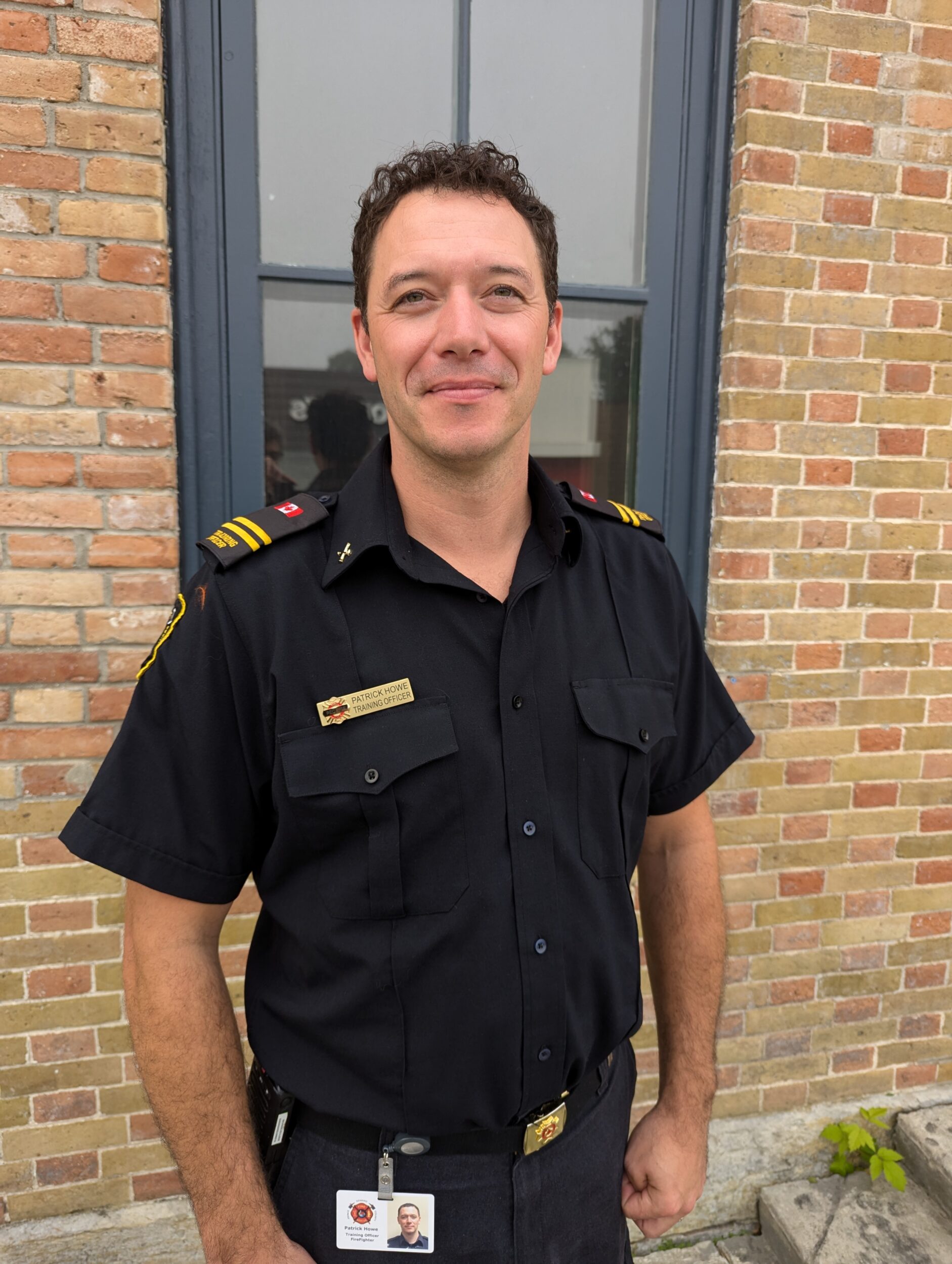 <p>Prince Edward County Fire and Rescue’s Training Officer Patrick Howe (Photo: Chris Fanning)</p>
