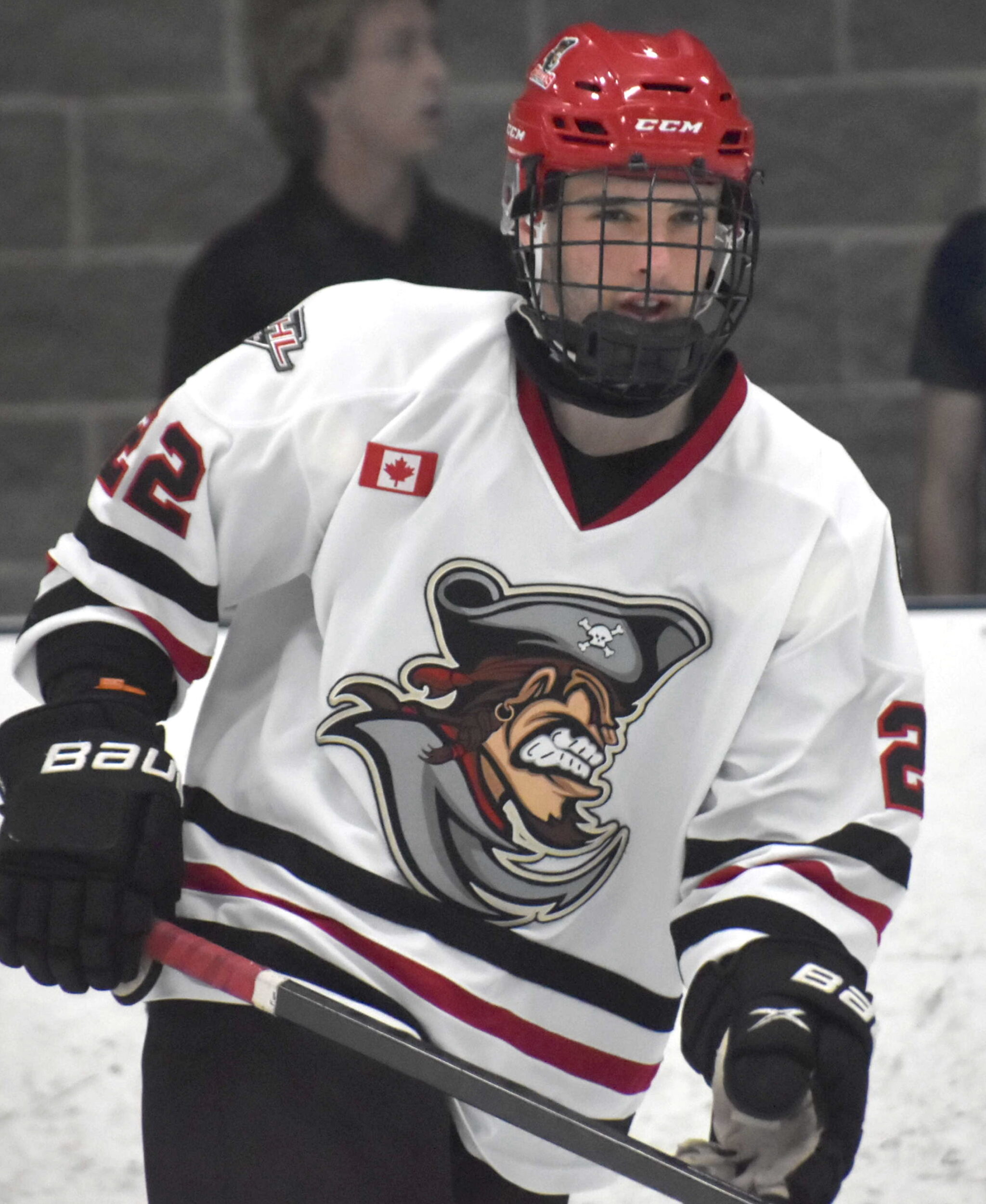 <p>Picton Pirates rookie defenceman Kaleb Baldwin has six points in four games this season. (Jason Parks/Gazette Staff)</p>
