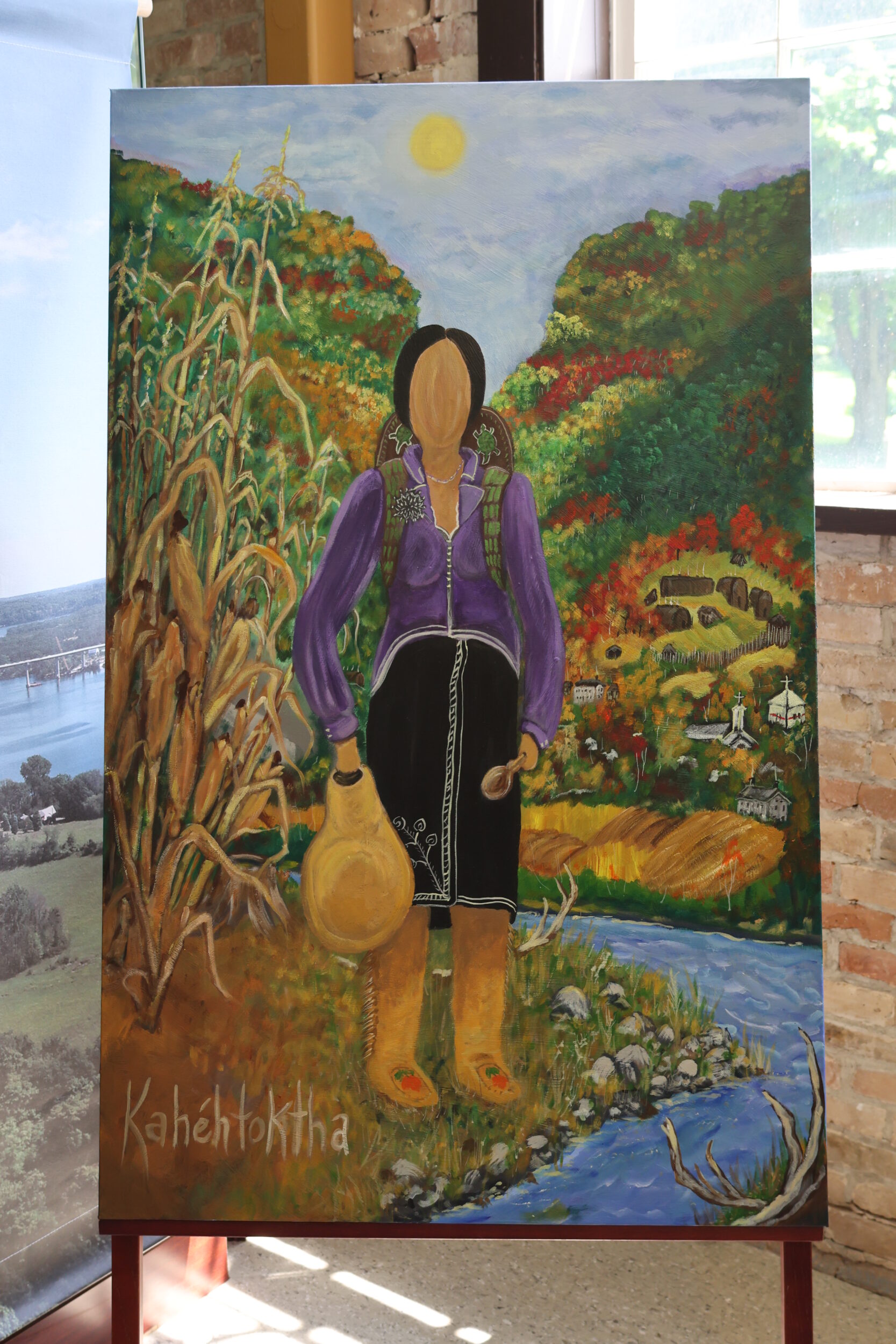 <p>Kahéhtoktha Janice Brant, Konwatsi’tsya’yon:ni: Molly of the Mohawks (Photo: Georgia Papanicolaou / County Museums) </p>
