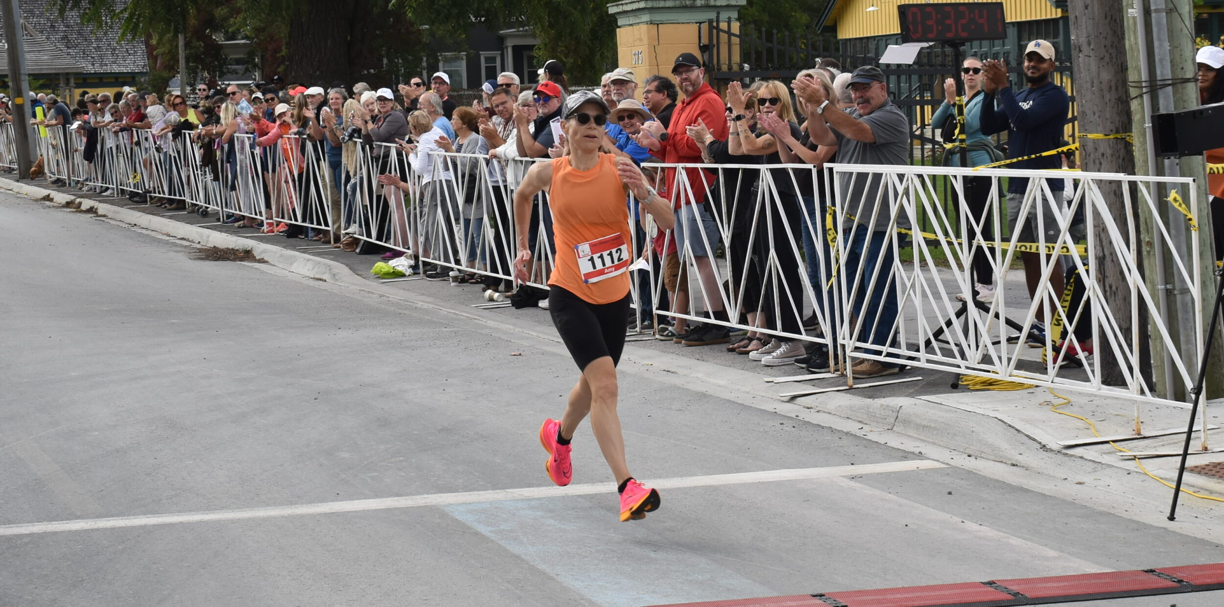 <p>County resident Amy Quilty was the winner of the women’s portion of the 2024 County Marathon. (Jason Parks/Gazette Staff)</p>

