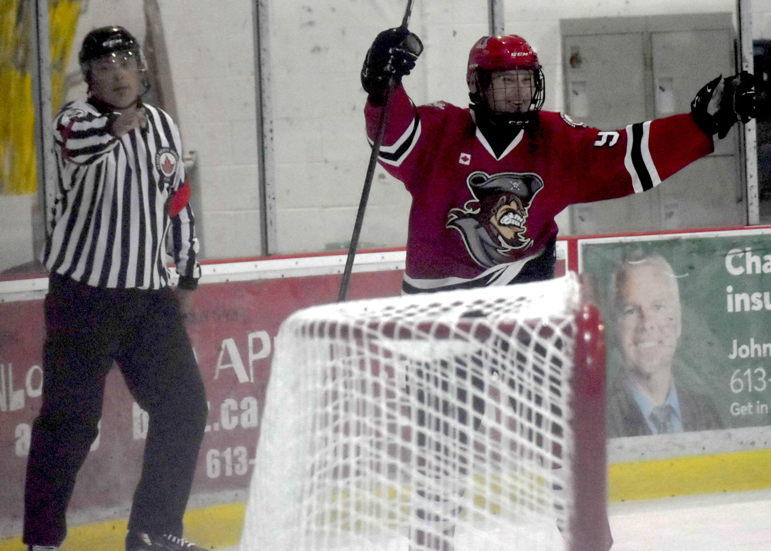 <p>Picton’s Trevor Brooks scored game winning goals for his team in both Pirates wins this weekend. (Jason Parks/Gazette Staff)</p>
