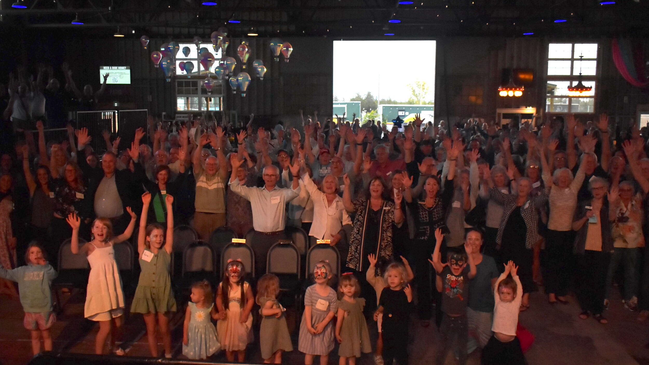 <p>Supporters of the new Prince Edward County Memorial Hospital celebrate its groundbreaking. (Jason Parks/Gazette Staff)</p>
