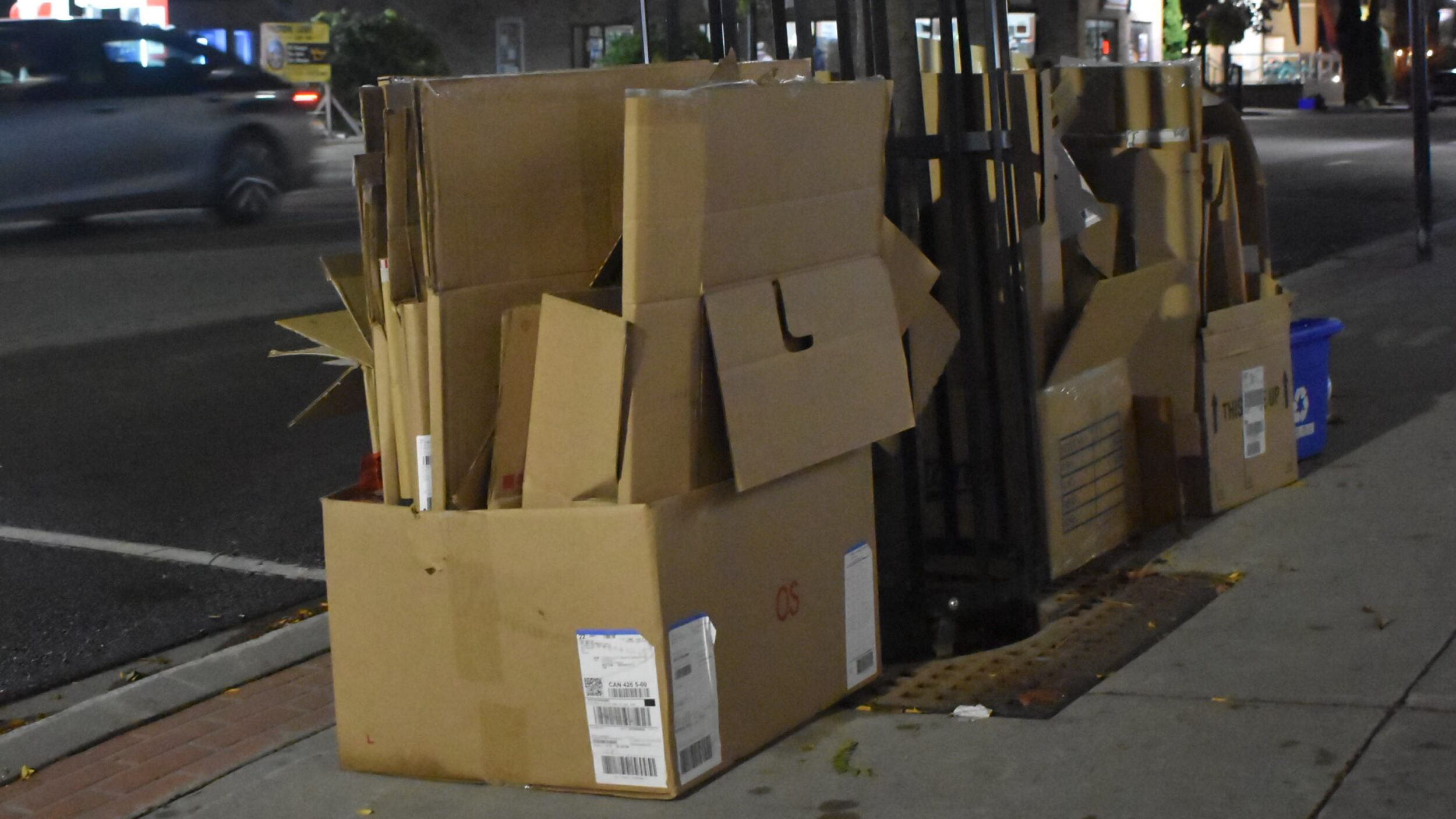 <p>A mix of recycling materials waiting to be picked up in Picton. (Jason Parks/Gazette Staff)</p>
