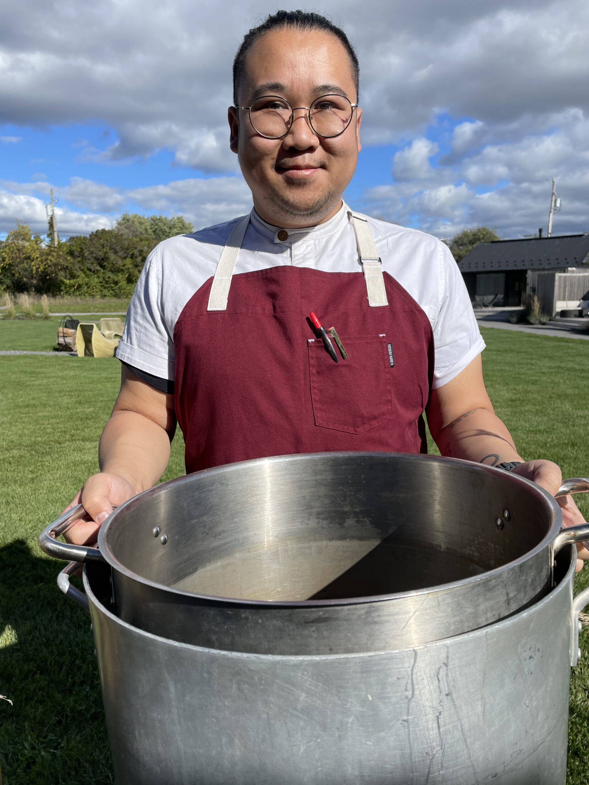 <p>Gather’s Chef Justin Tse (Photo: Karen Valihora)</p>
