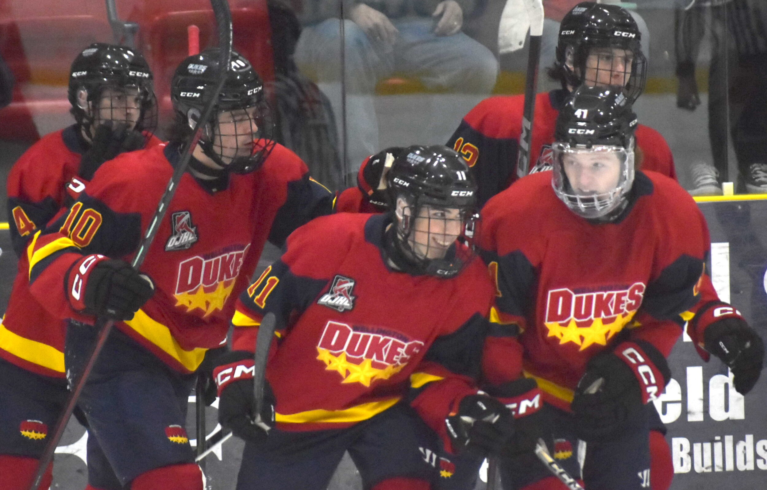 <p>The Wellington Dukes found the back of the net early and often this weekend. (Jason Parks/Gazette Staff)</p>
