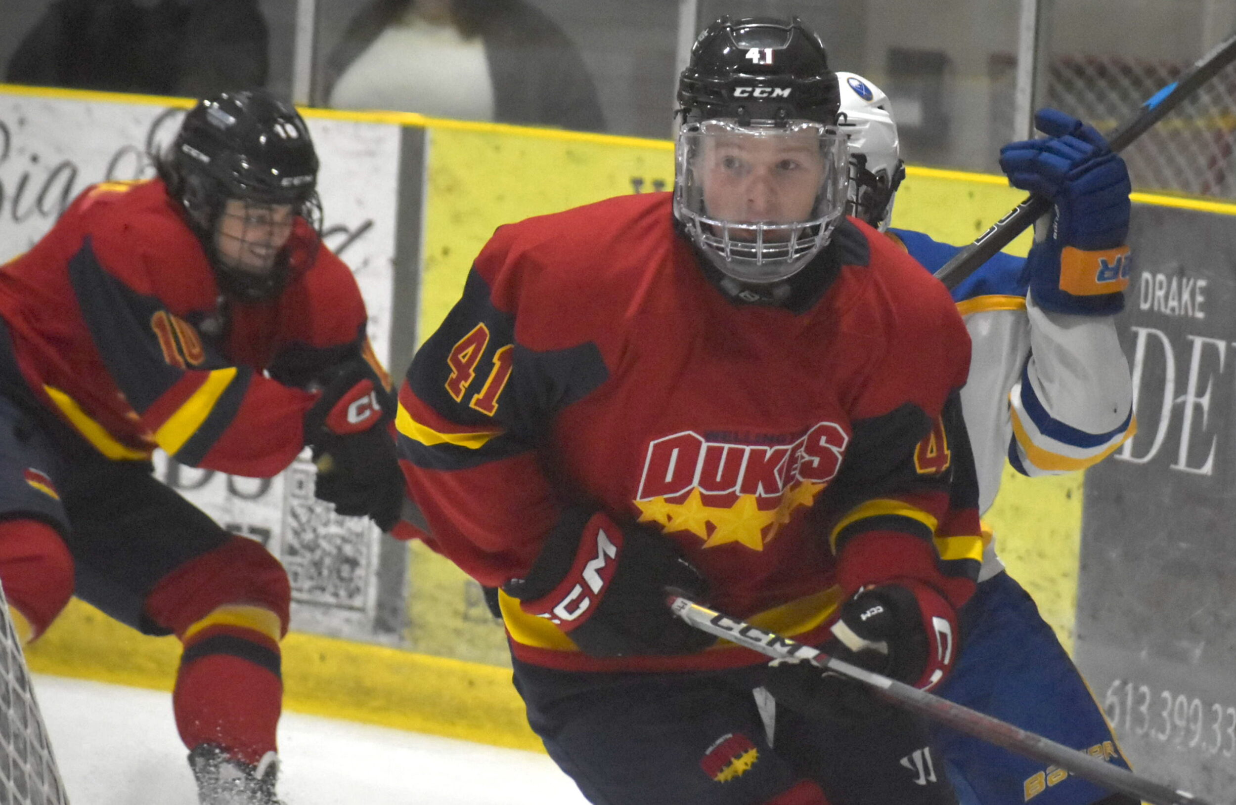 <p>Jared McNeil has seven points in his club’s last four games-all wins for the Wellington Dukes. (Jason Parks/Gazette Staff)</p>
