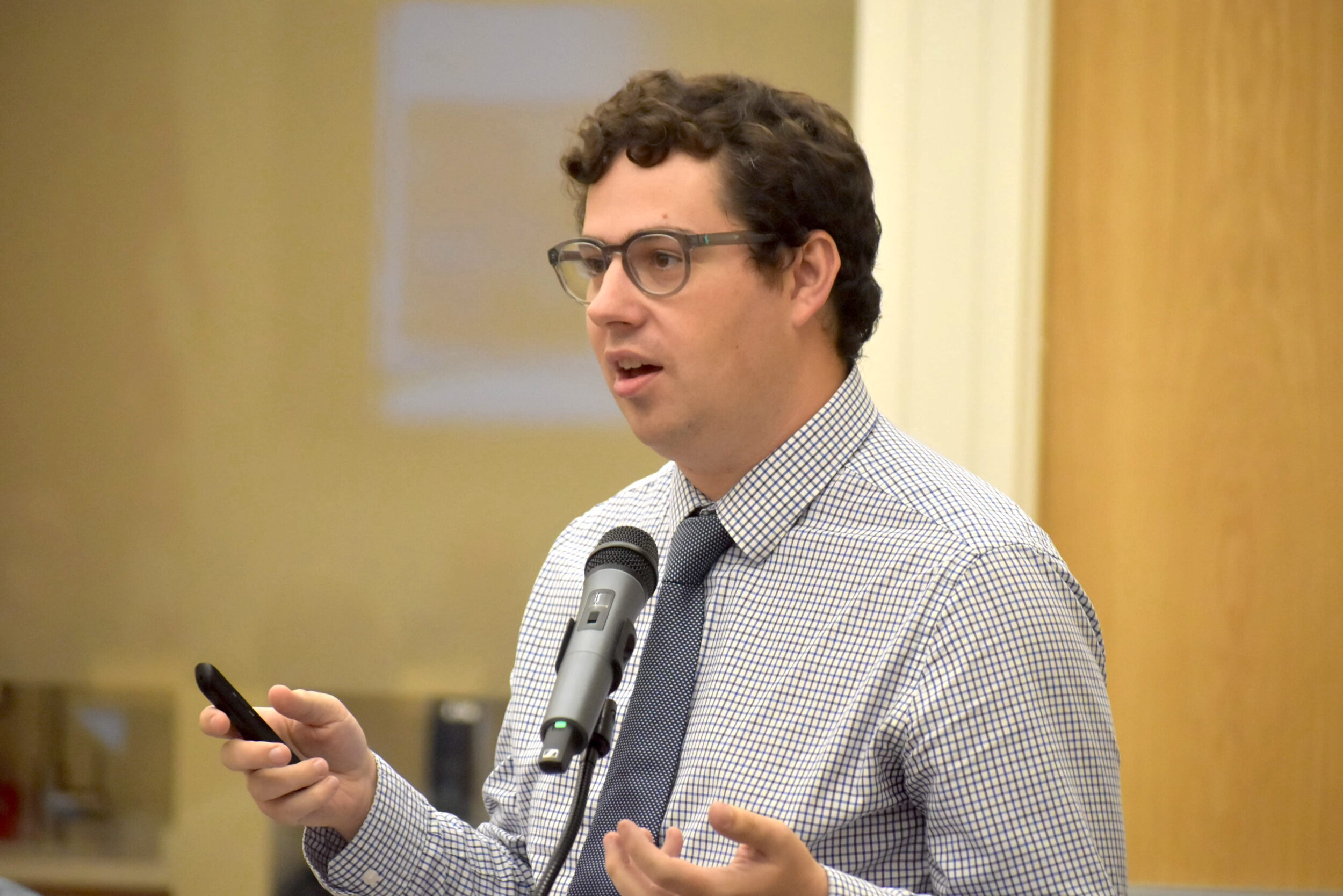 <p>Dr. Ethan Toumishey (Jason Parks/Gazette Staff)</p>
