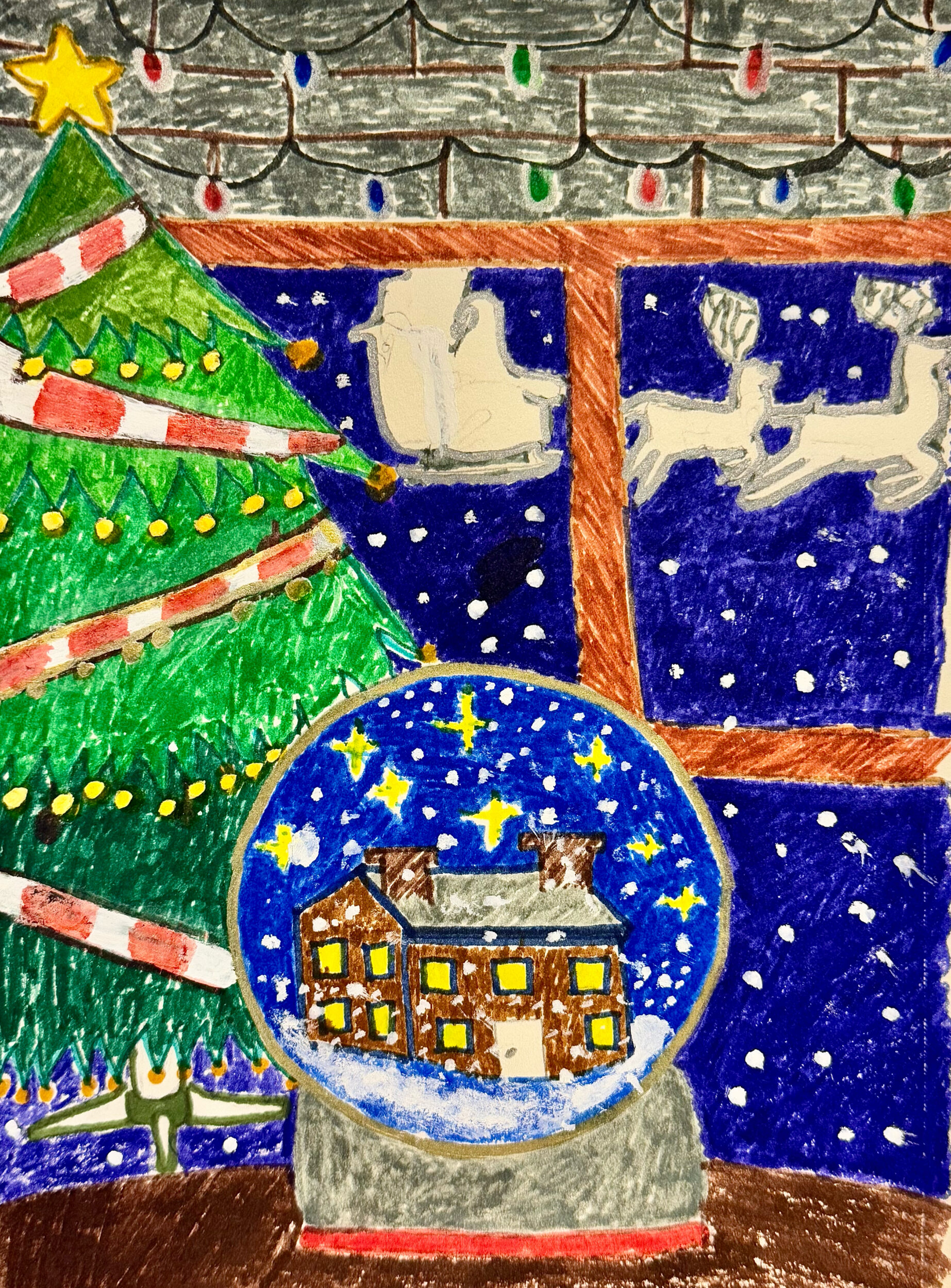 <p>Gazette Christmas cover contest winner for 2024. By Klyde, age 12.</p>

