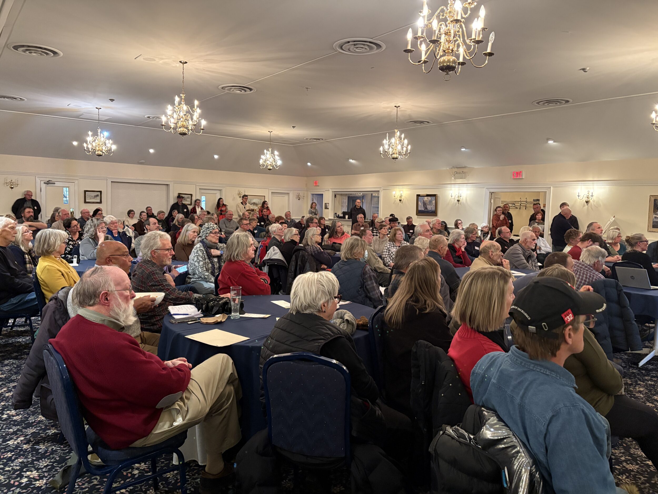 <p>Waring’s Creek Improvement Association Meeting at Waring House (Karen Valihora / Gazette Staff)</p>
