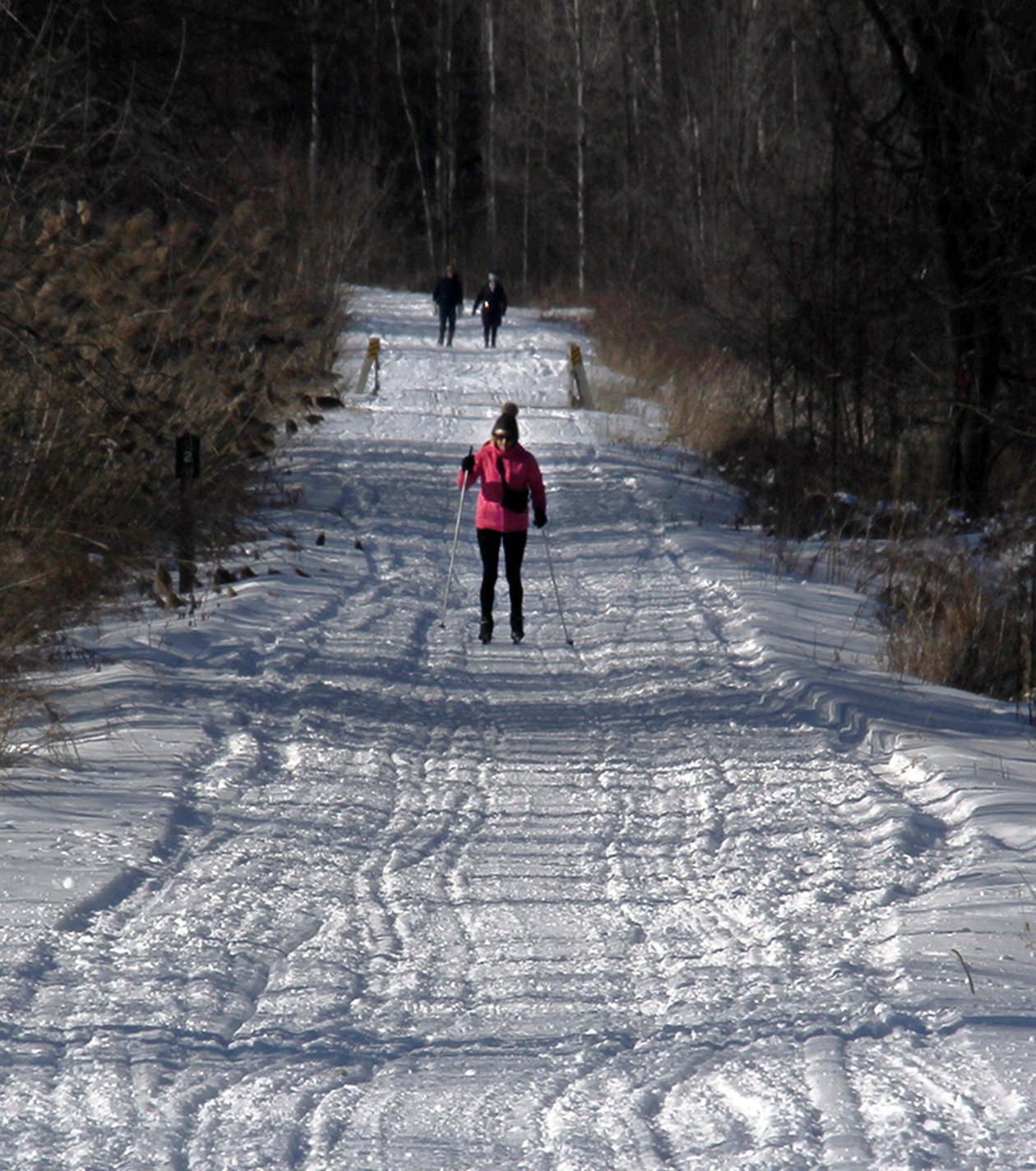 <p>The Millennium Trail in winter. (Desirée Decoste/gazette file photo)</p>
