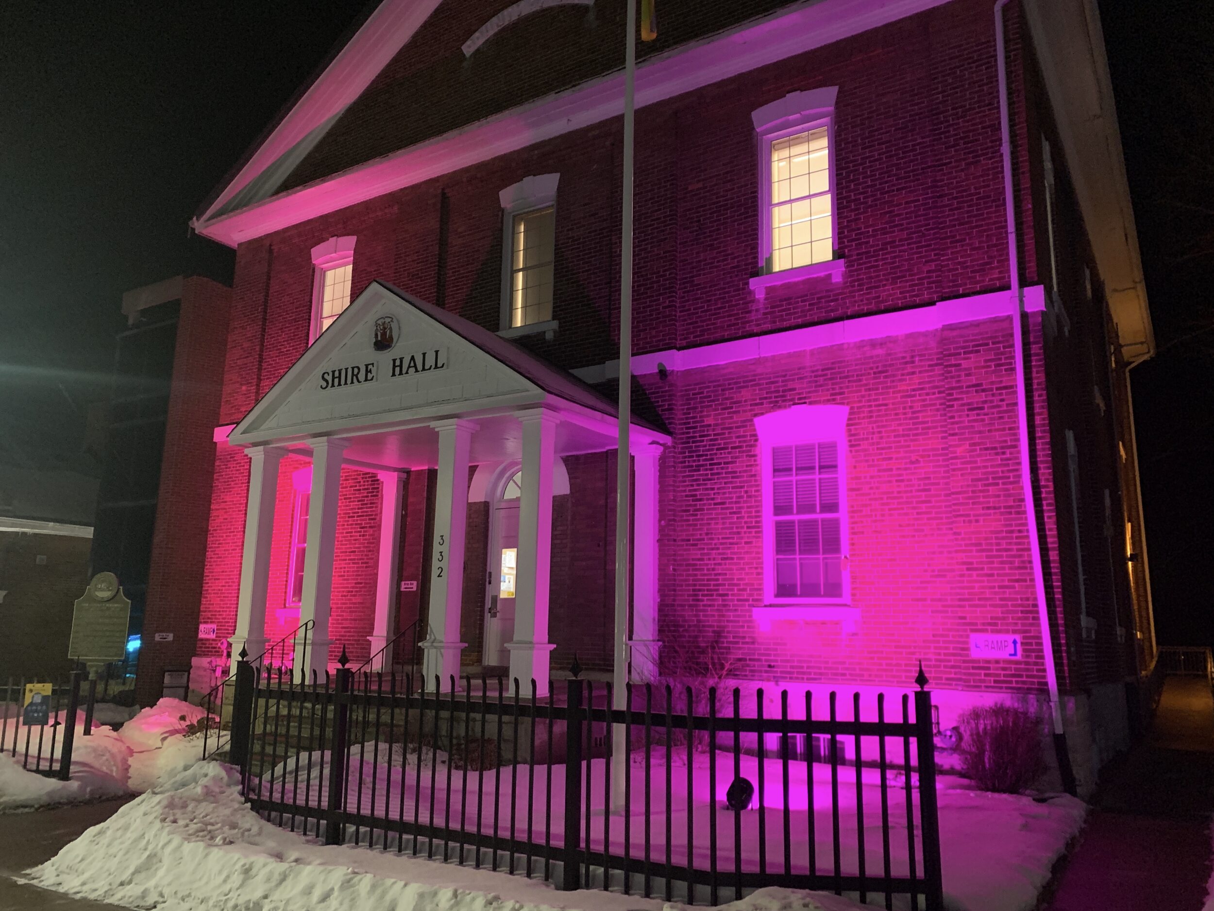 <p>Shire Hall. (Jason Parks/Gazette Staff)</p>
