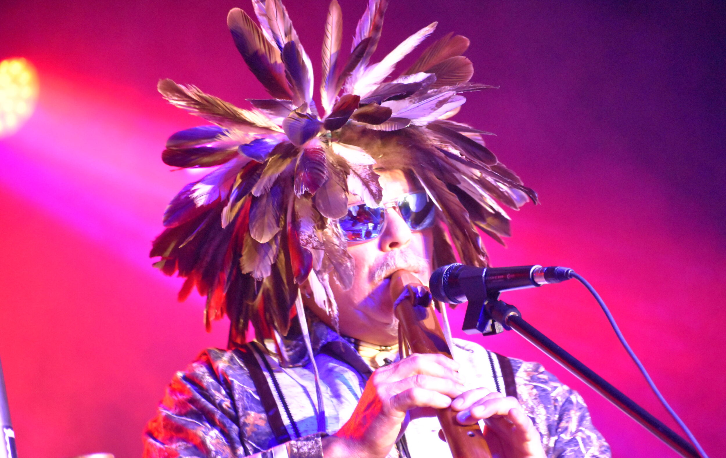 <p>David R. Maracle performs at Base31 in 2022. (Jason Parks/Gazette Staff)</p>
