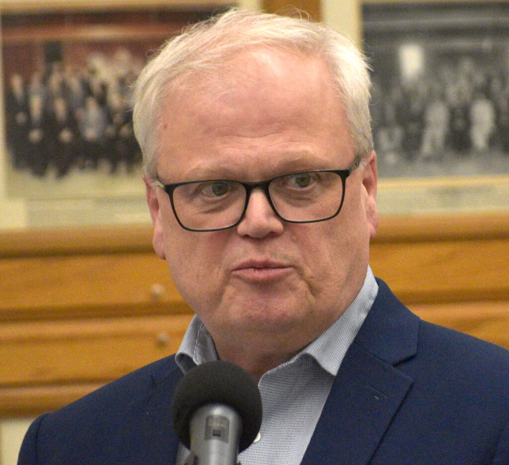 <p>Loyalist College President, Mark Kirkpatrick (Jason Parks /  Gazette Staff)</p>
