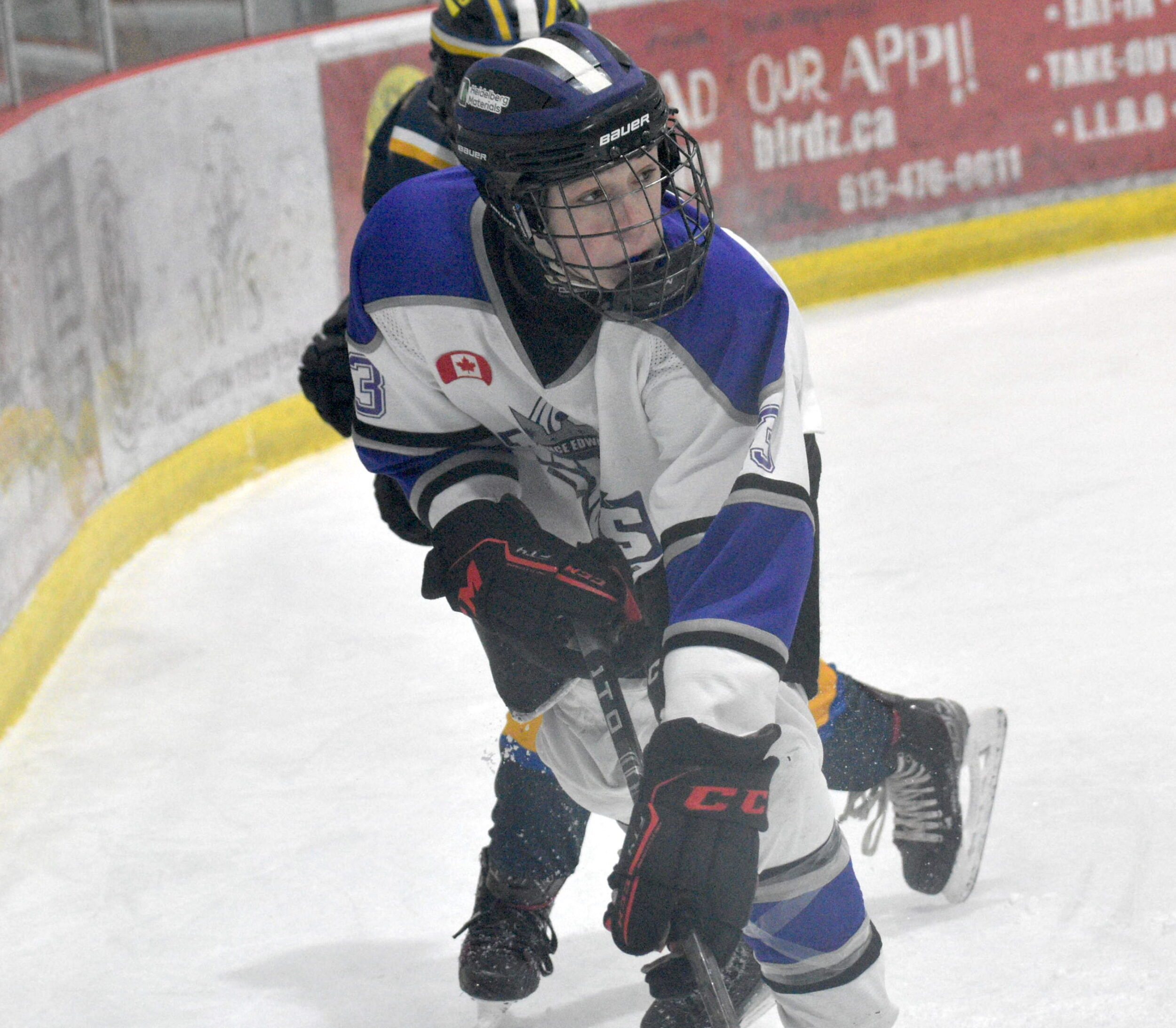 <p>U15 Heidelberg Materials Kings forward Jack Thompson had the series winning goal in Game Two Tuesday night. (Jason Parks/Gazette Staff)</p>
