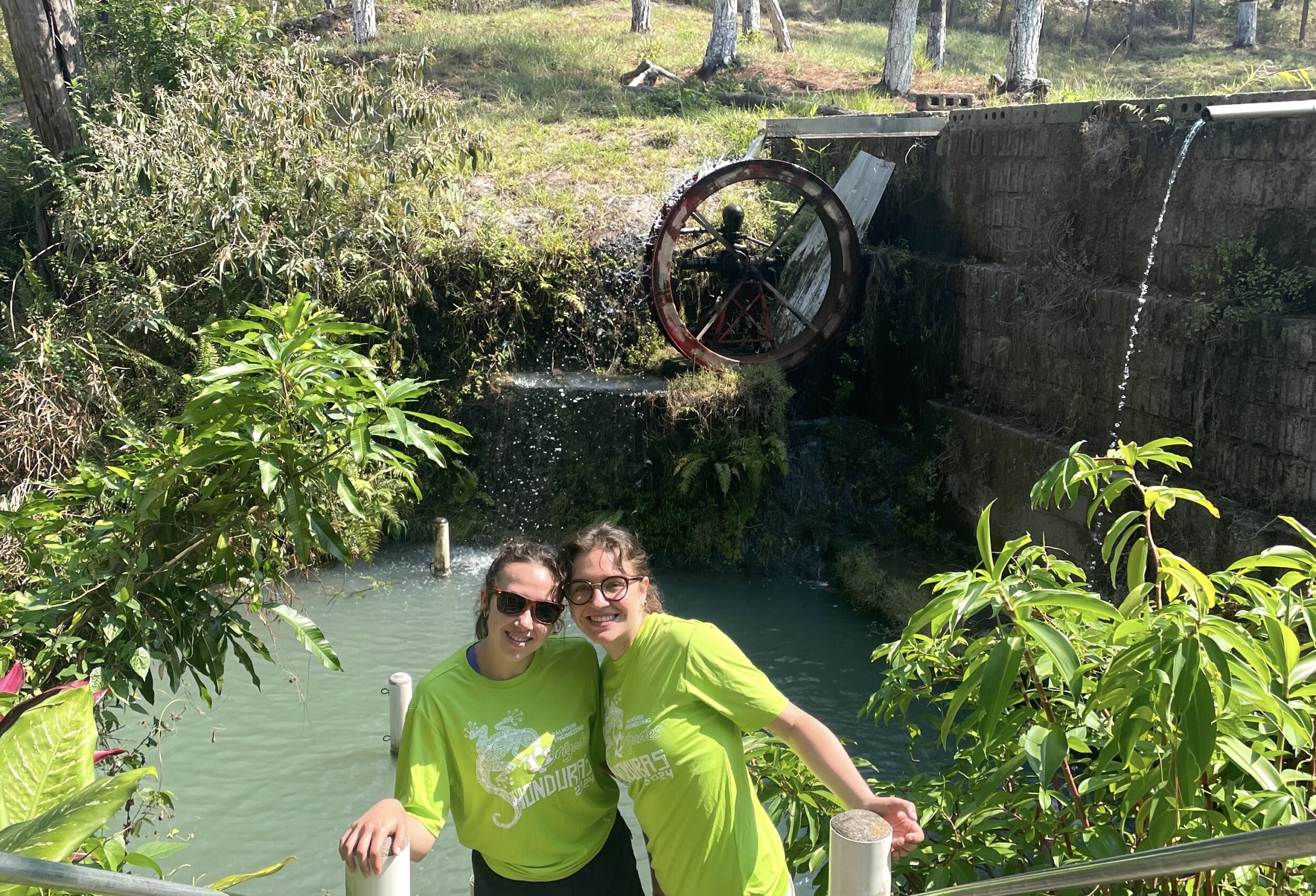 <p>Vanessa Lavender and fellow Dalhousie University student Gabriela Greggain visited the village of Las Marias, Honduras in 2024 as part of the Global Brigades program. (Supplied Photo)</p>
