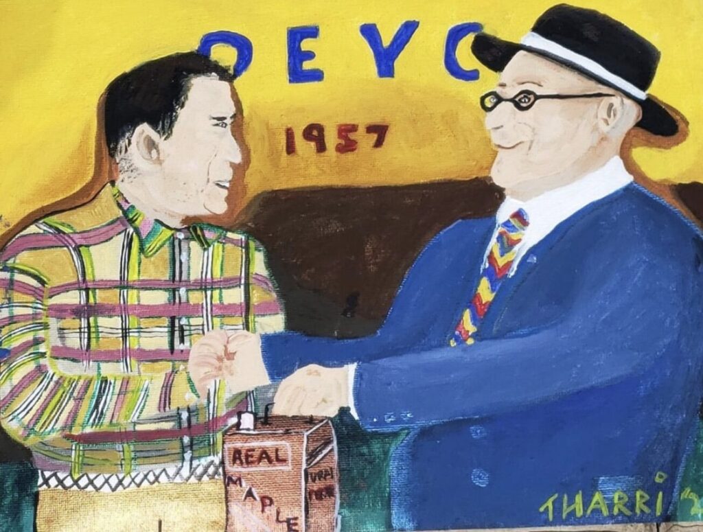 <p>Thomas Harrison, Richard Nixon meets Harvey J. McFarland (Submitted photo)</p>
