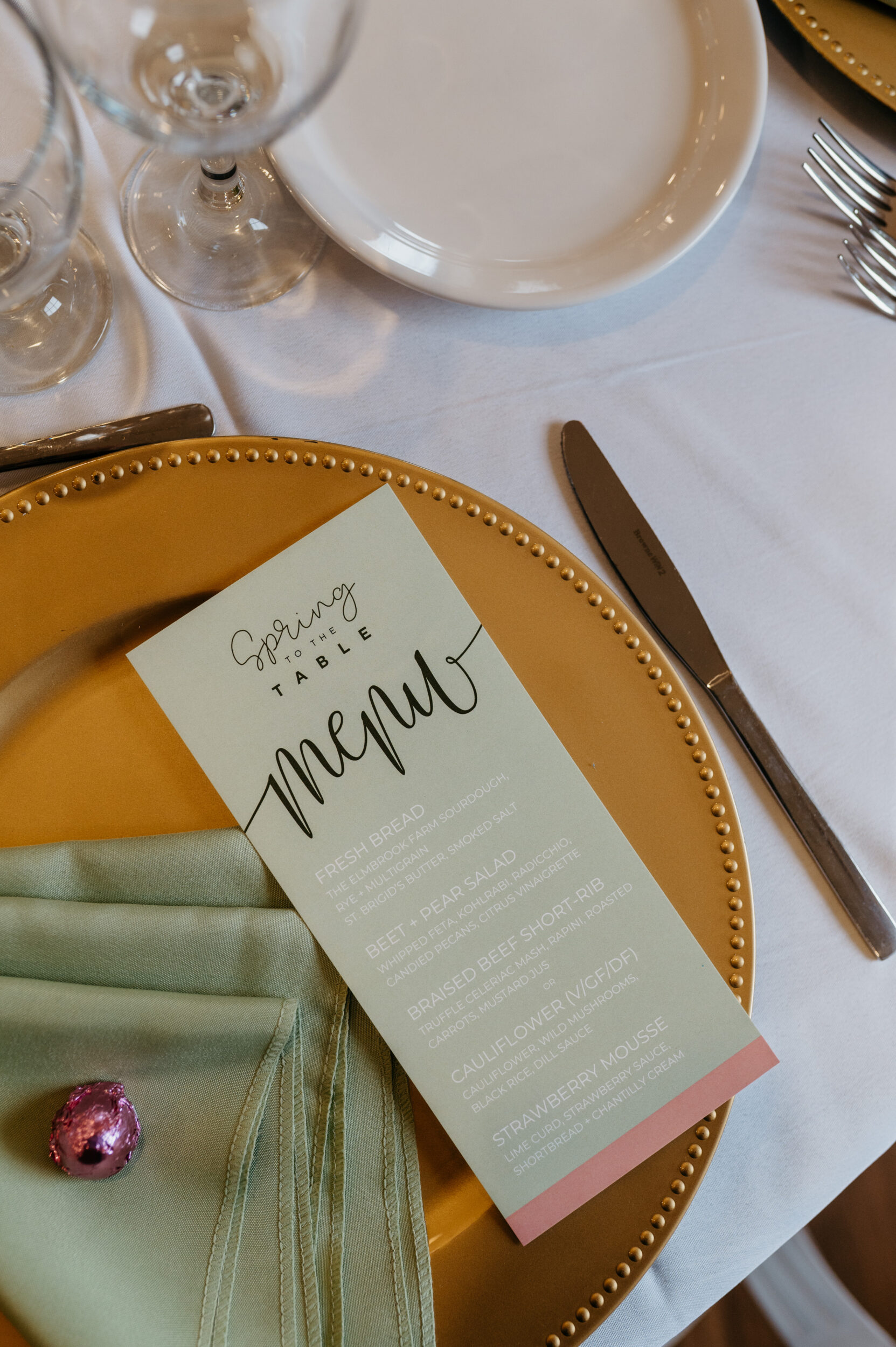 <p>Spring to Table Menu, 2025 (Photo: Christine Reid Photography)</p>

