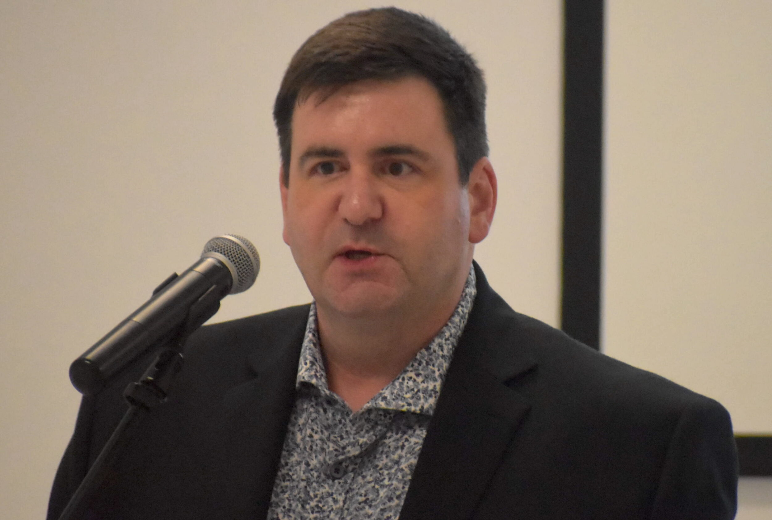 <p>Director of Housing and Interim CAO Adam Goheen. (Jason Parks/Gazette Staff)</p>
