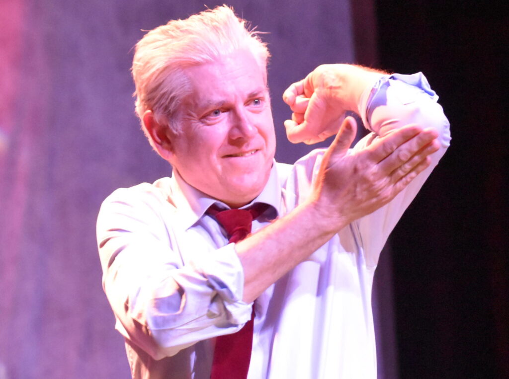 <p>Former Timmins-James Bay MP Charlie Angus brought his Resistance Tour to the Regent Theatre May<br />
12. (Jason Parks/Gazette Staff)</p>
