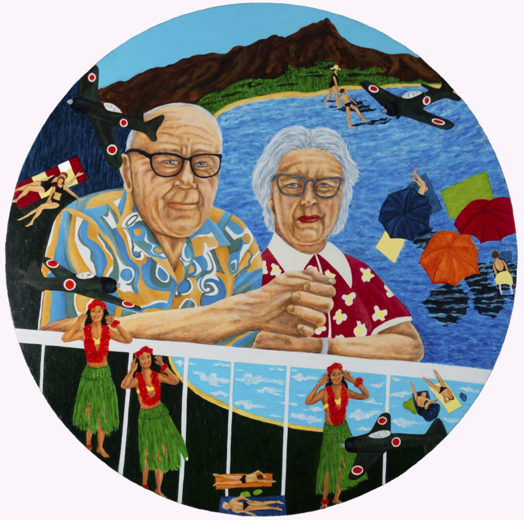 <p>Deborah Root, December in Oahu: a Dream of Victory (2022) (Photo Supplied)</p>
