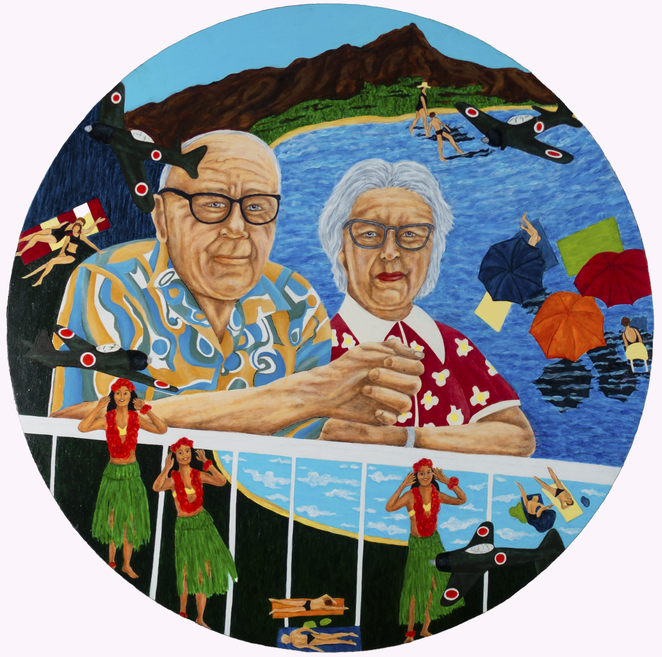 <p>Deborah Root, December in Oahu: a Dream of Victory (2022) (Photo Supplied)</p>

