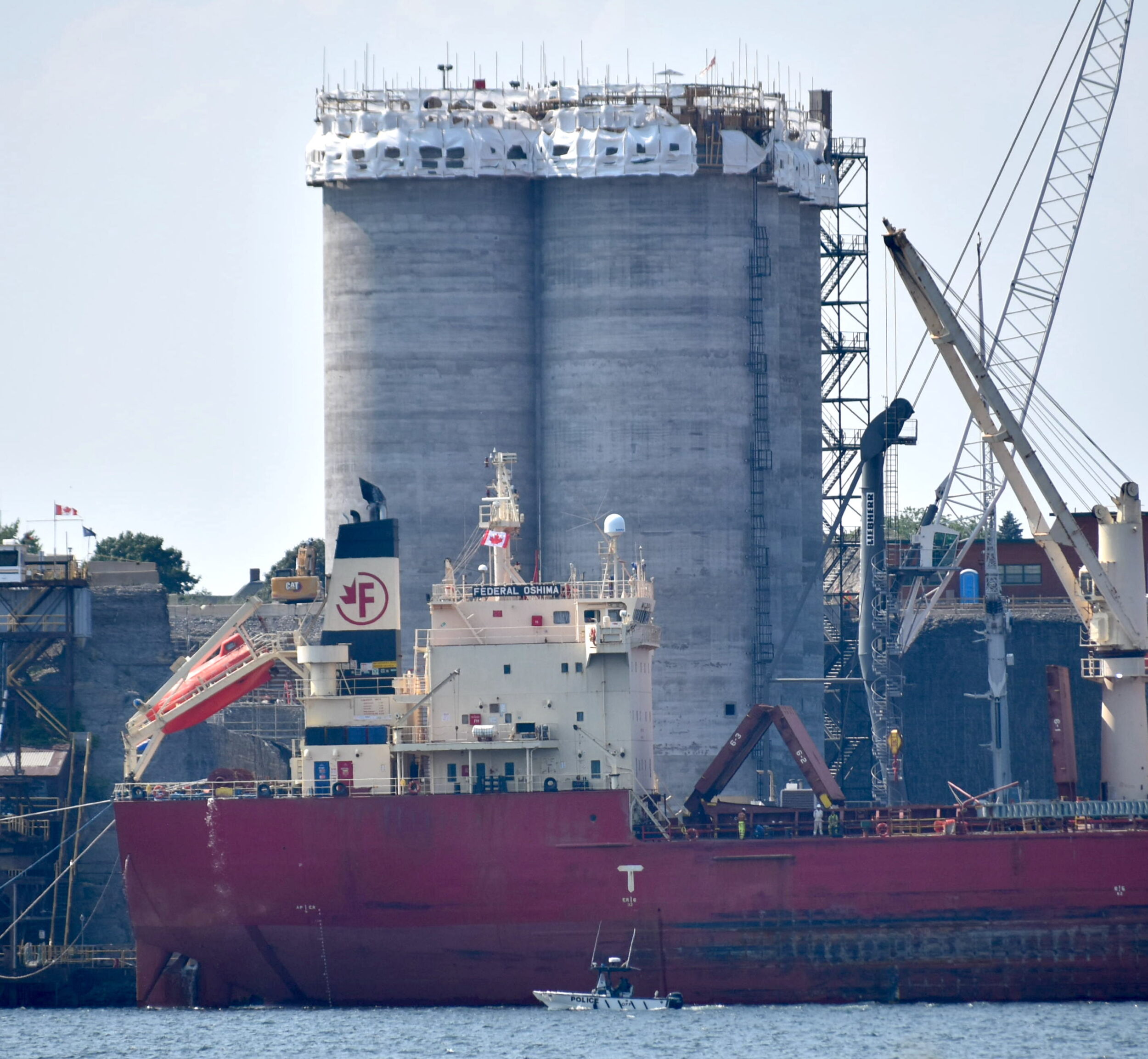 <p>Silos on Picton Bay will start accepting grain in spring 2026. (Jason Parks/Gazette Staff)</p>
