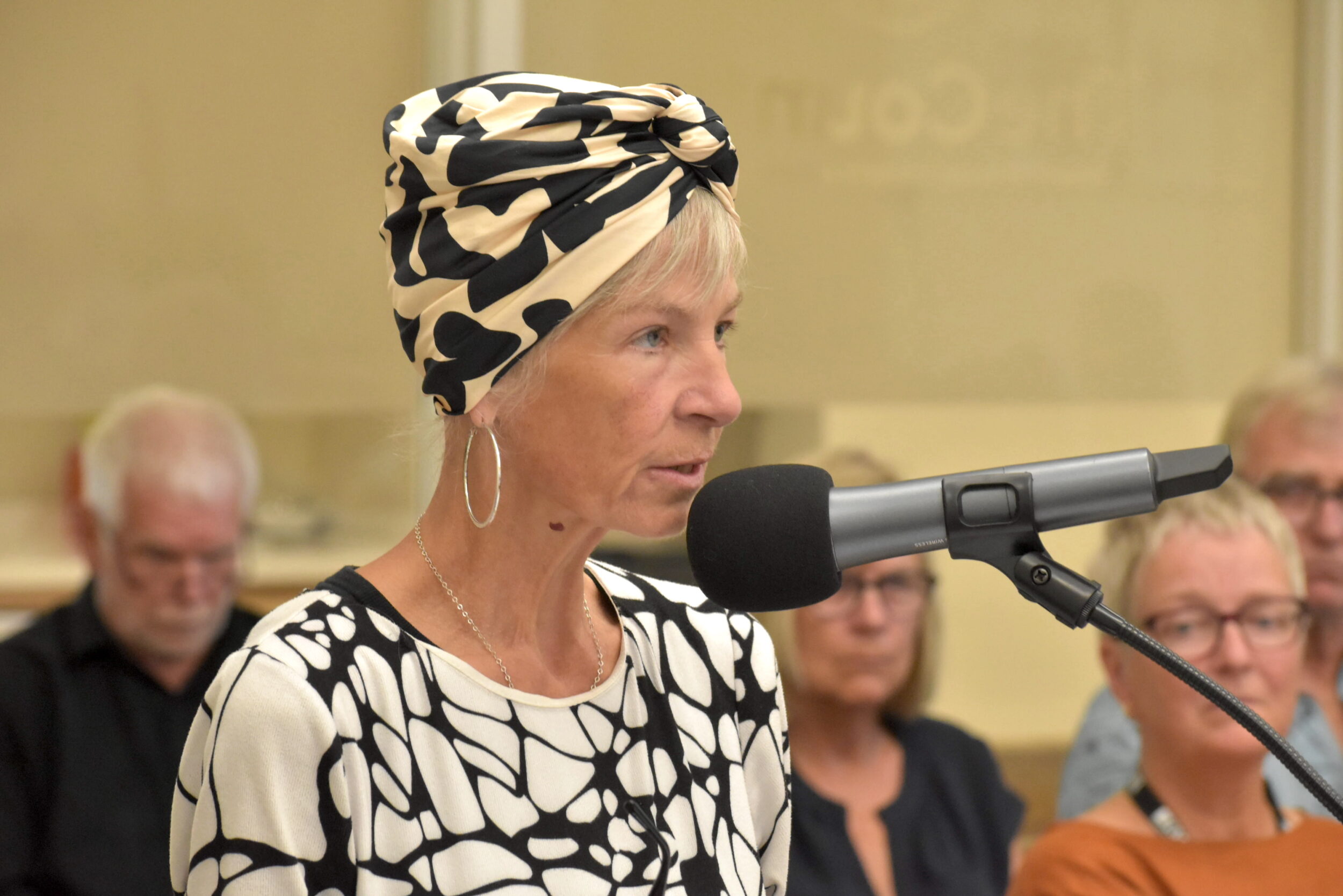 <p>Storehouse Foodbank President Cynthia Riordon (Jason Parks/Gazette Staff)</p>
