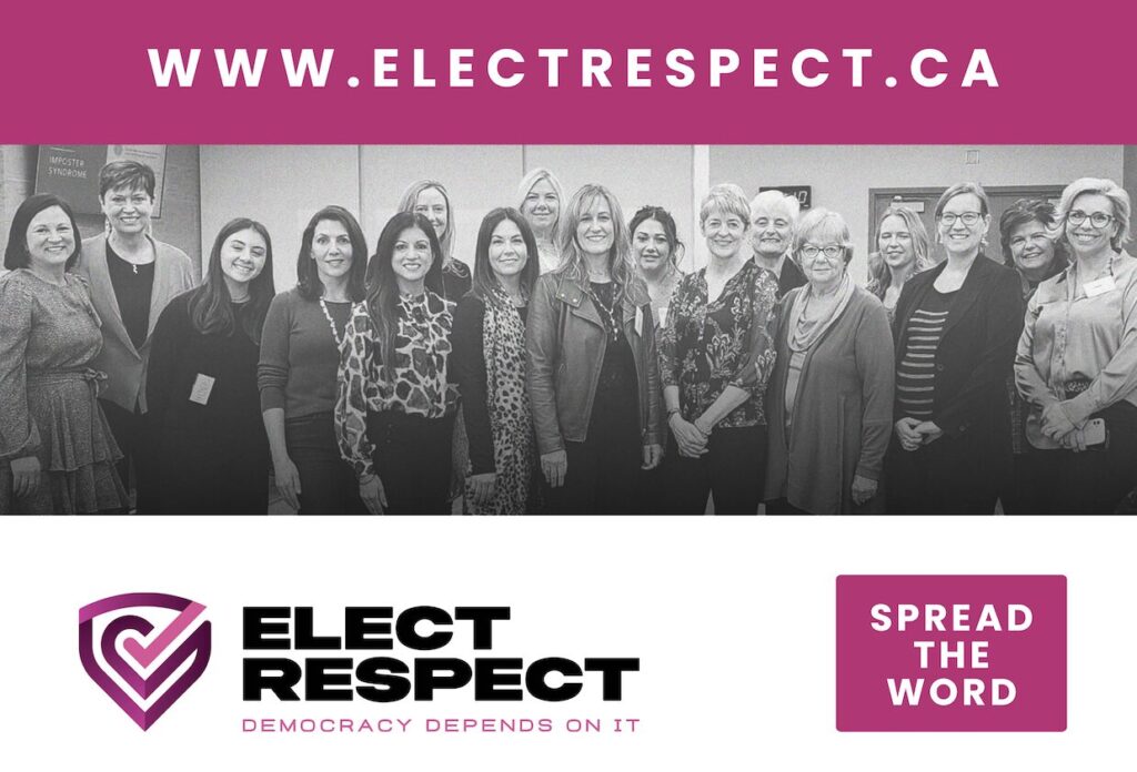 <p>The Elect Respect movement got its grassroots start in Halton. (Supplied Photo)</p>
