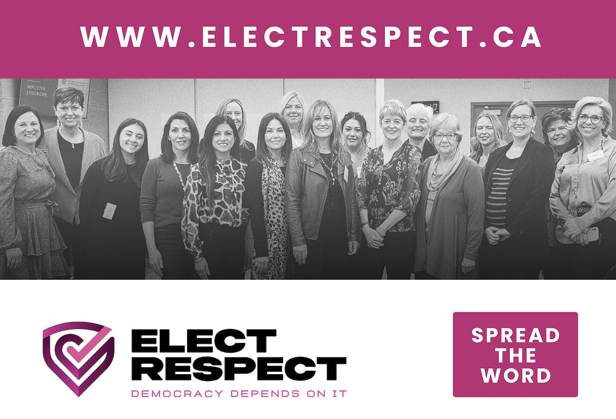 <p>The Elect Respect movement got its grassroots start in Halton. (Supplied Photo)</p>
