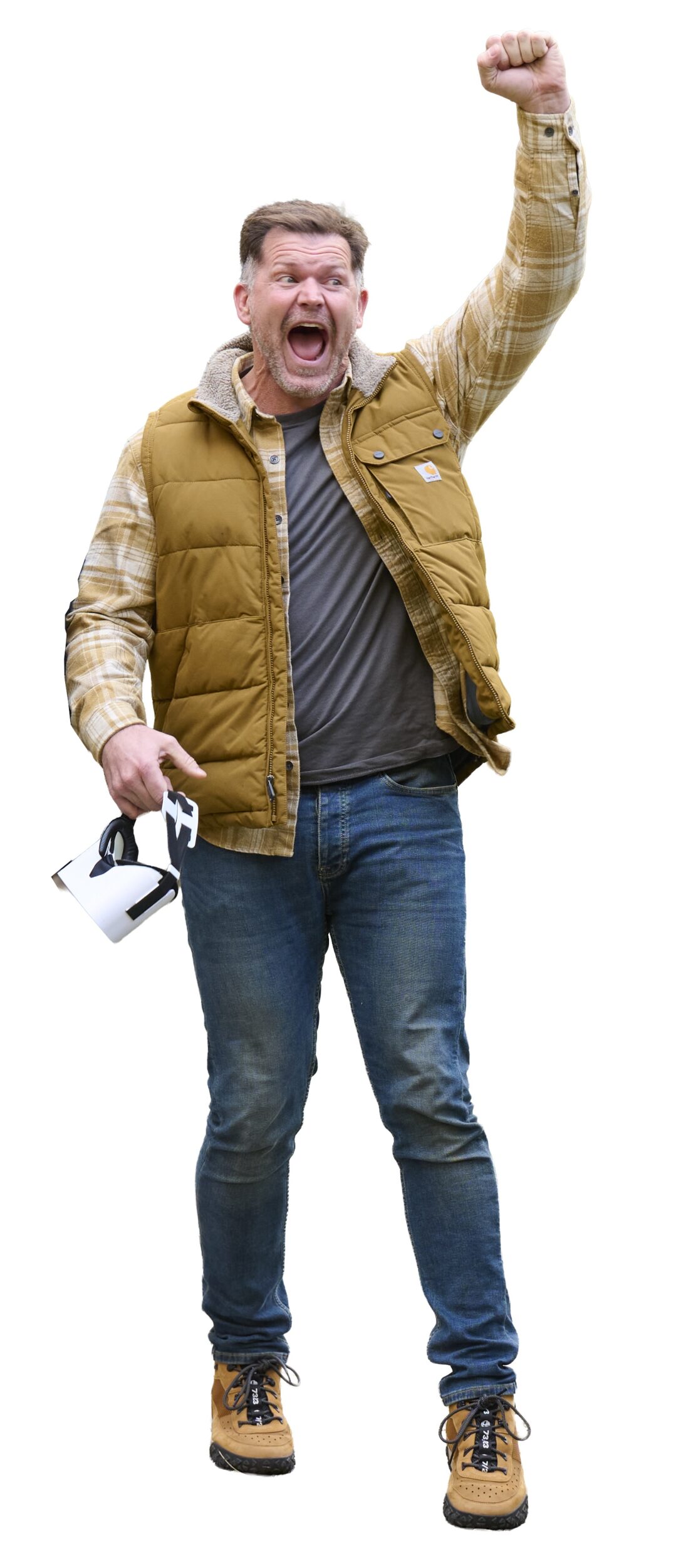 <p>Rick Szabo, victorious in DESTINATION X (Photo by: Michael Krosny/NBC)</p>
