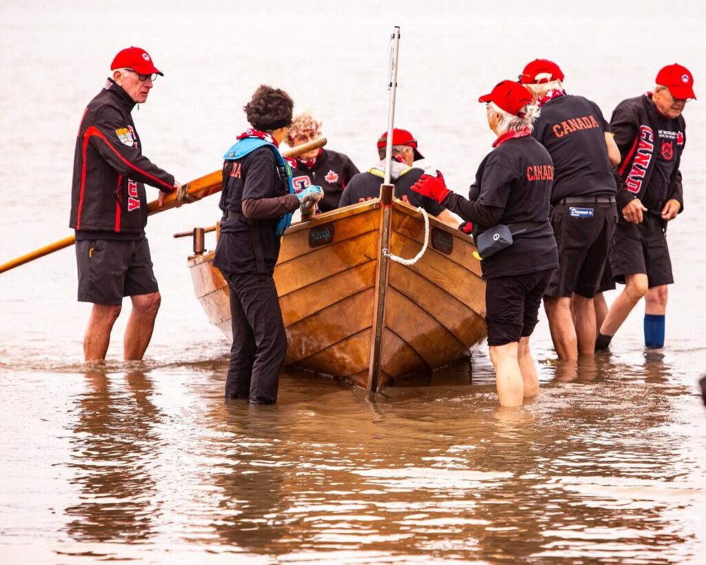 <p>Ayle of Quinte  Rowing Club in Scotland (Photo: George Molyneux)</p>
